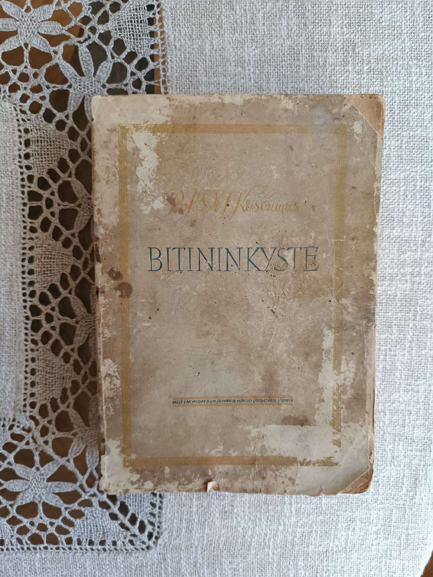 J.krikščiūnas Bitininkystė 1947m.