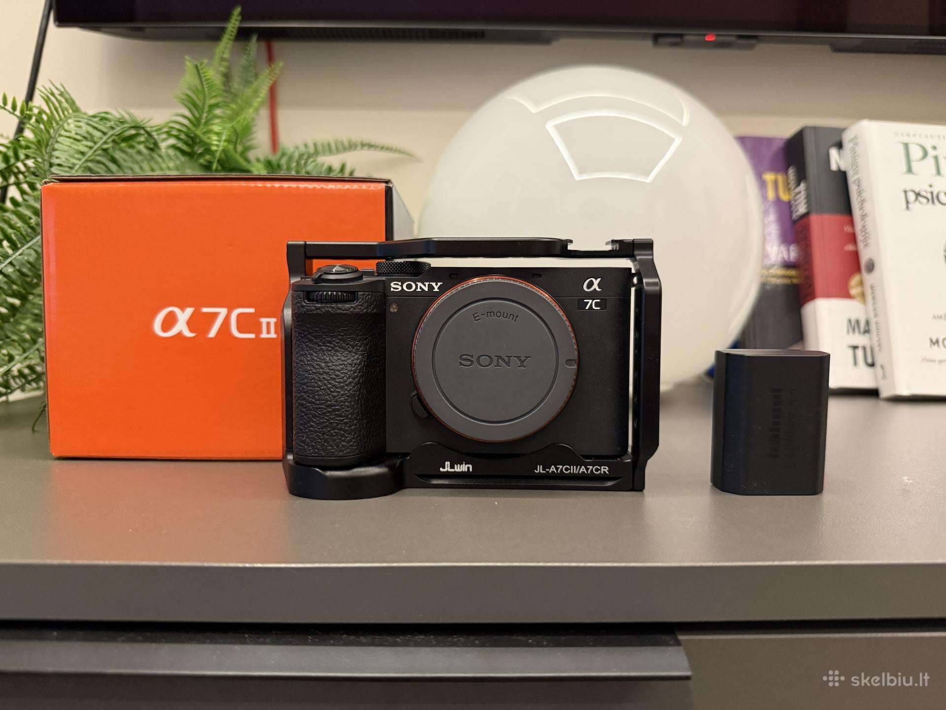 Sony A7cii fotoaparatas