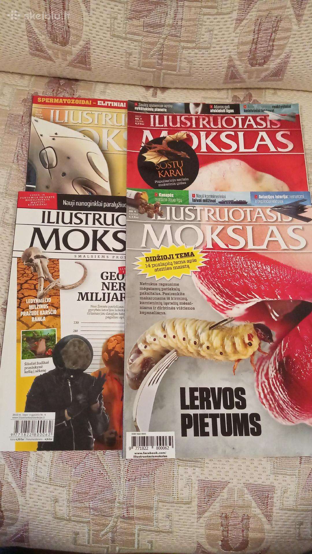 Iliustruotasis mokslas 2015,2017,2022 4 vnt