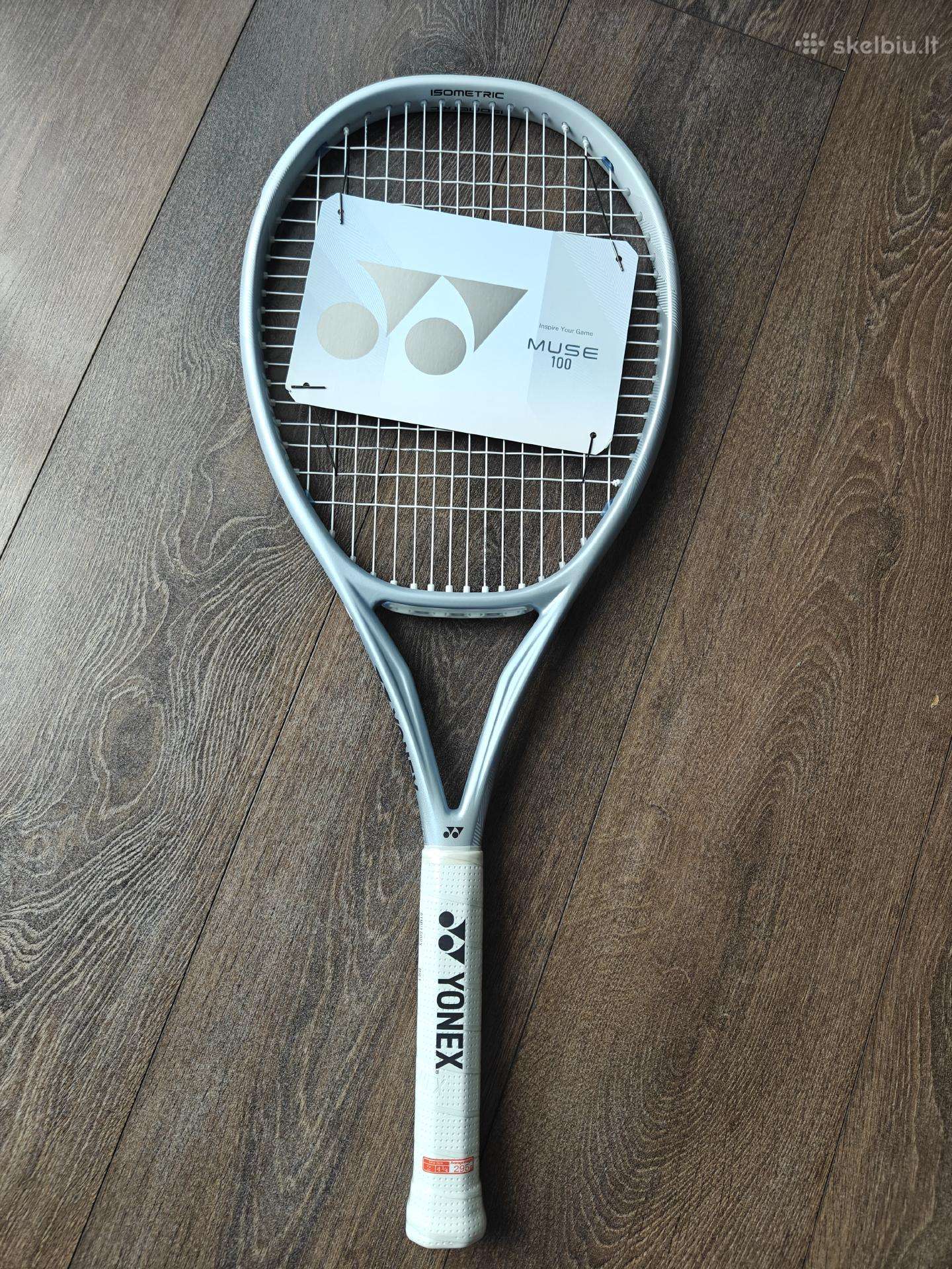 Naujos Teniso raketės Yonex Vcore, Ezone, Muse