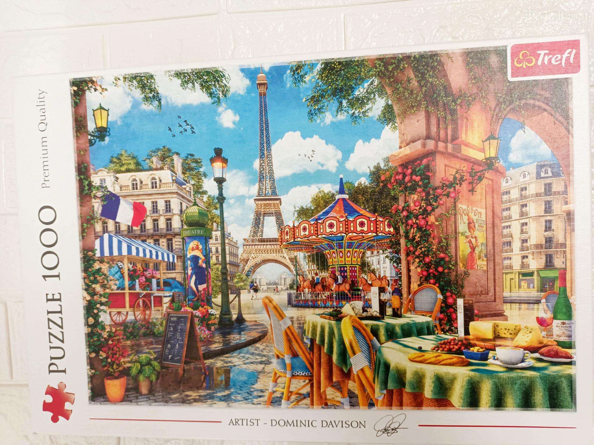 Dėlionė Trefl Morning in Paris 1000 puzle puzzle