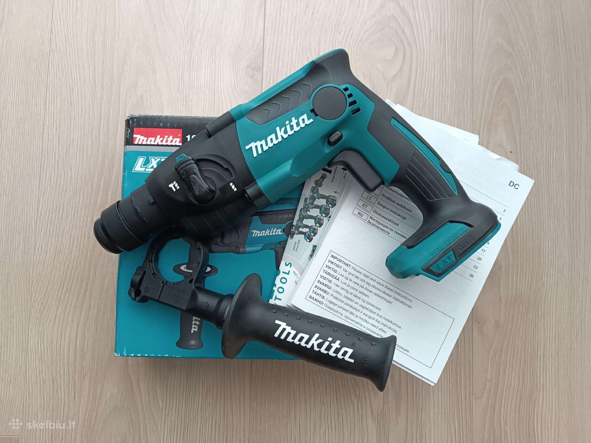 Naujas akumuliatorinis perforatorius Makita