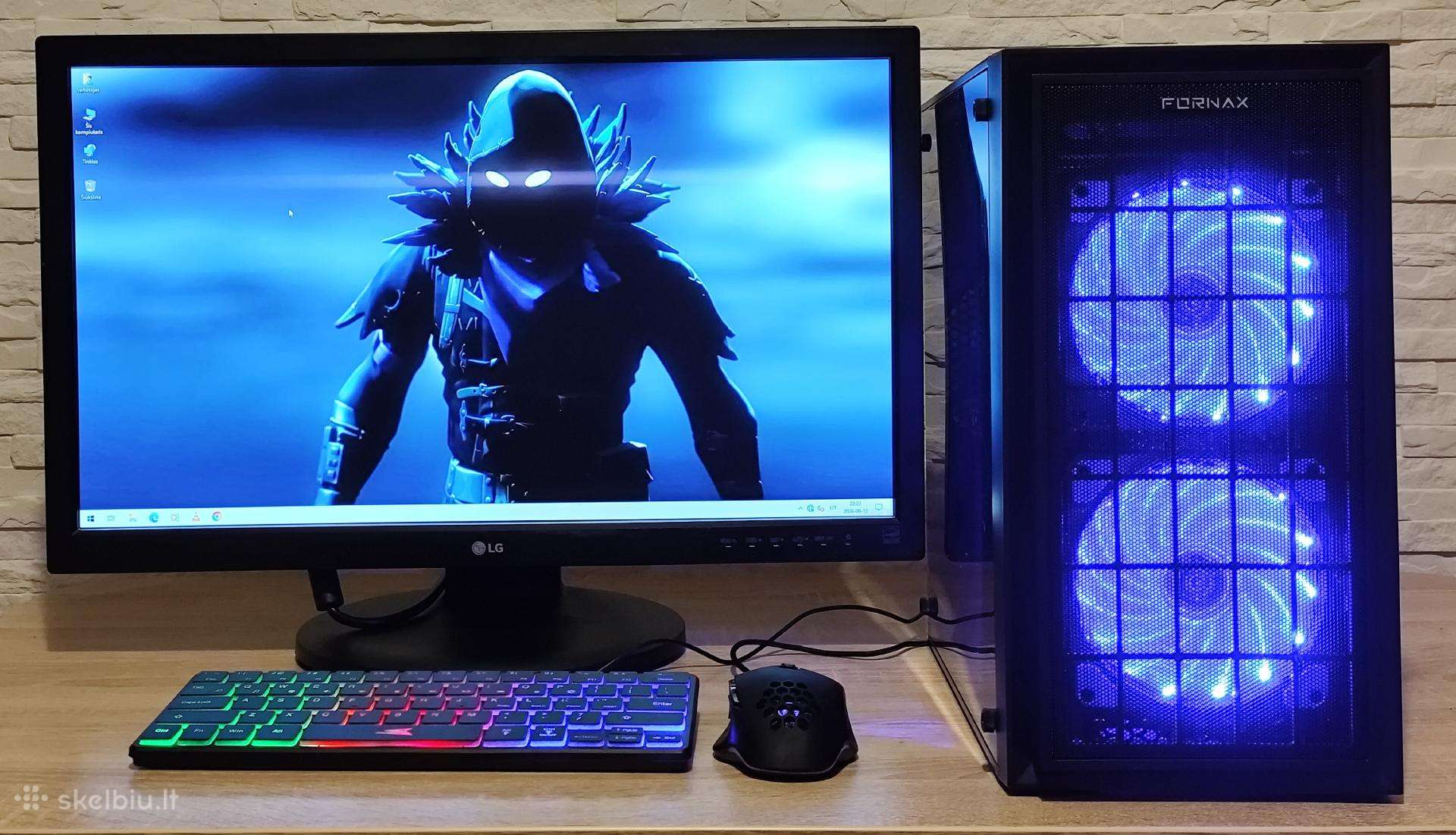 Pilnas kompiuterio komplektas su i5/SSD/gtx1060