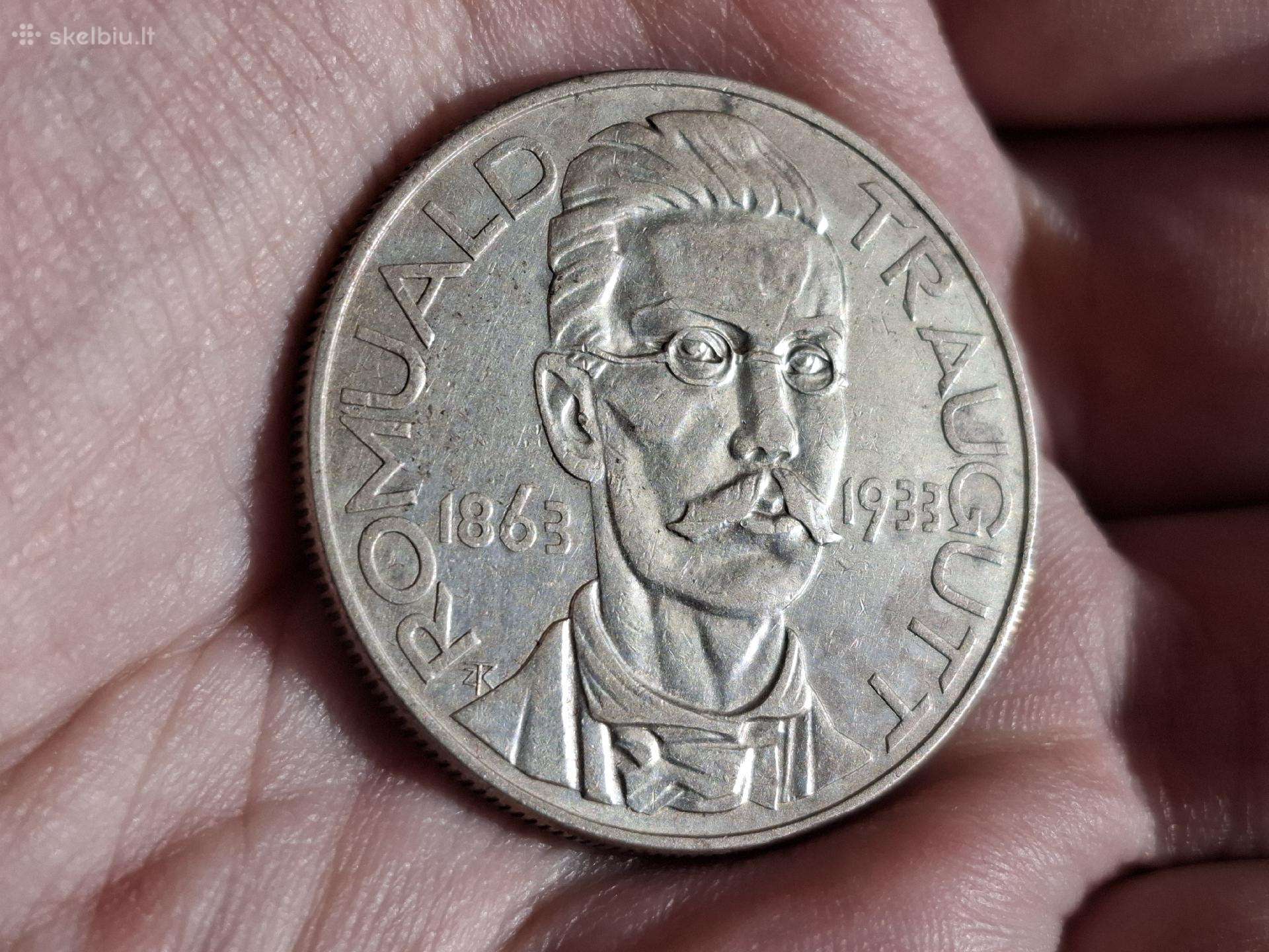 Lenkija 10 zlotų Traugutas sidabras