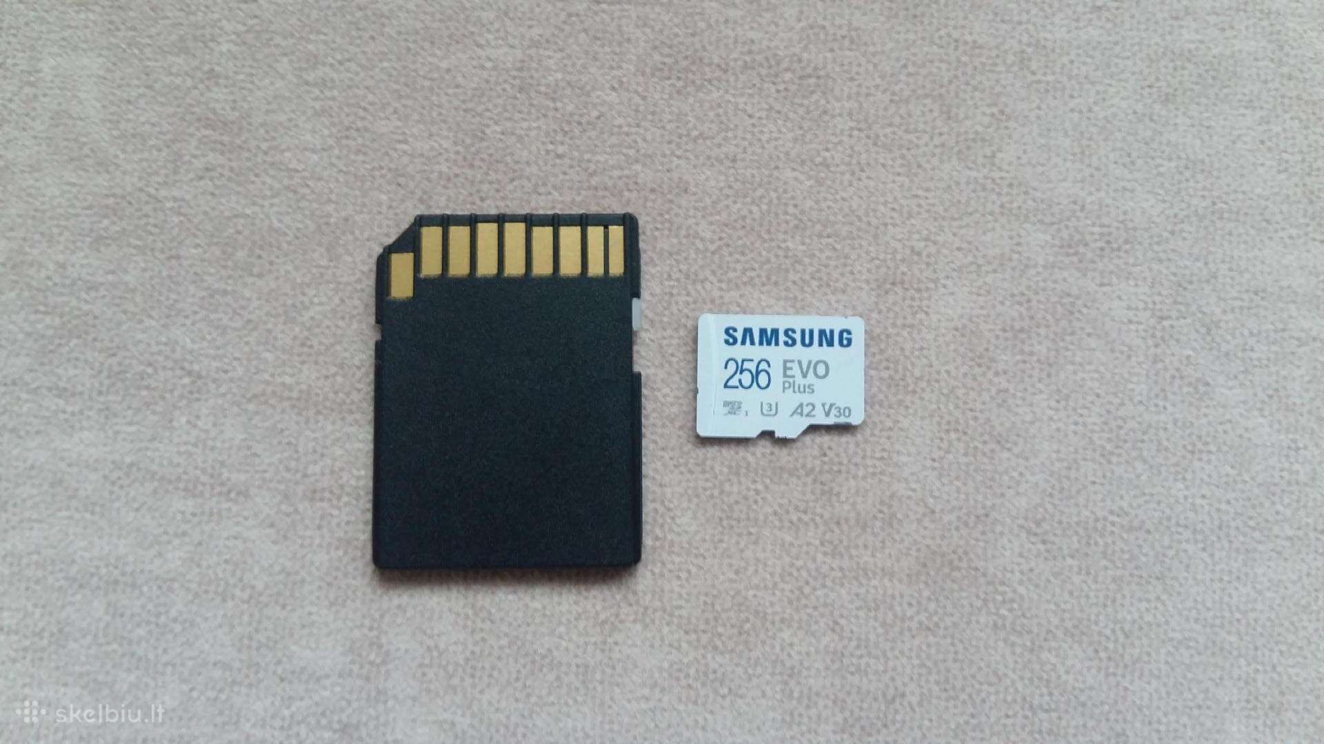 Samsung sd kortele 256gb