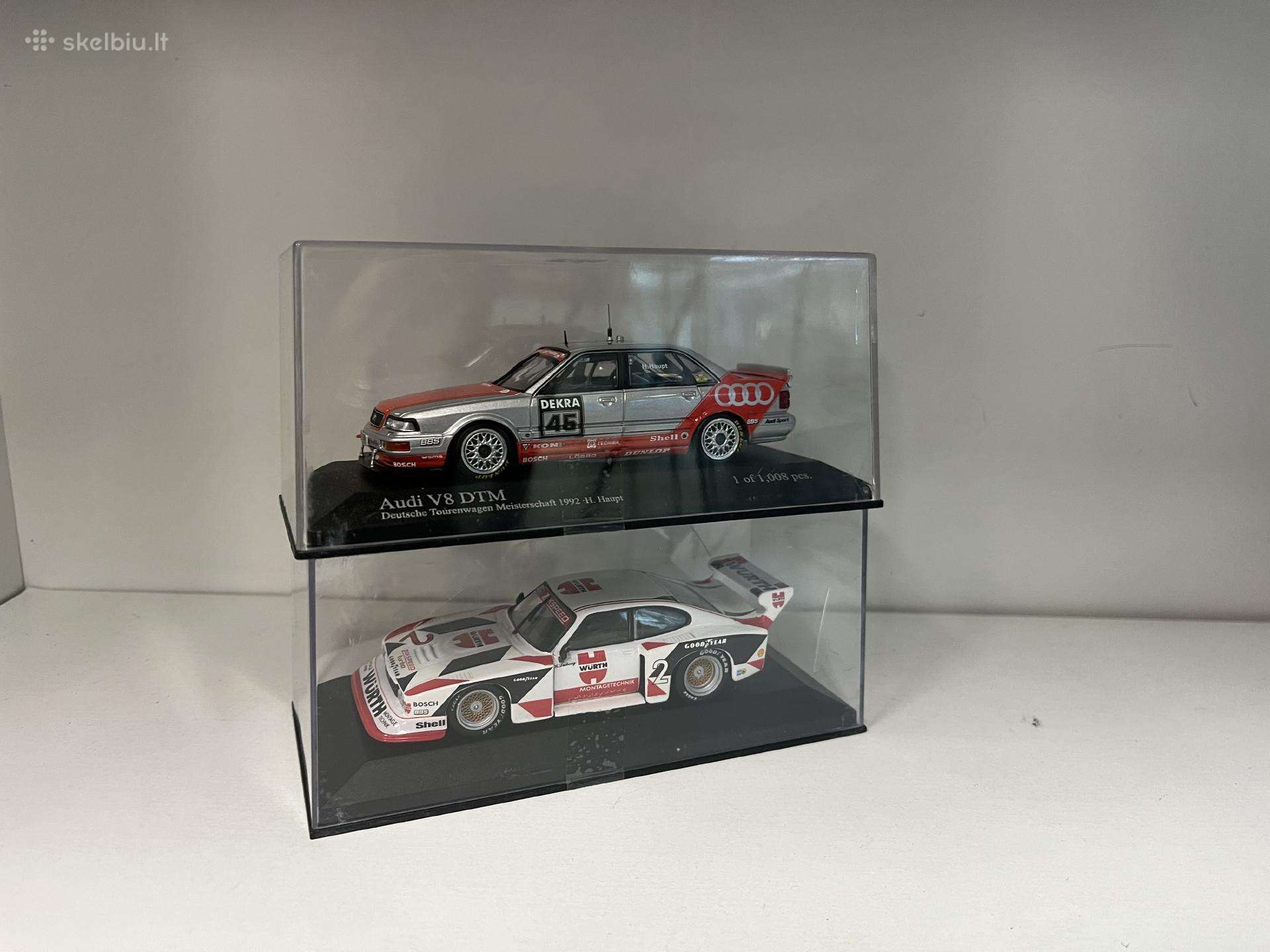 Kolekciniai modeliukai-audi V8/ford capri