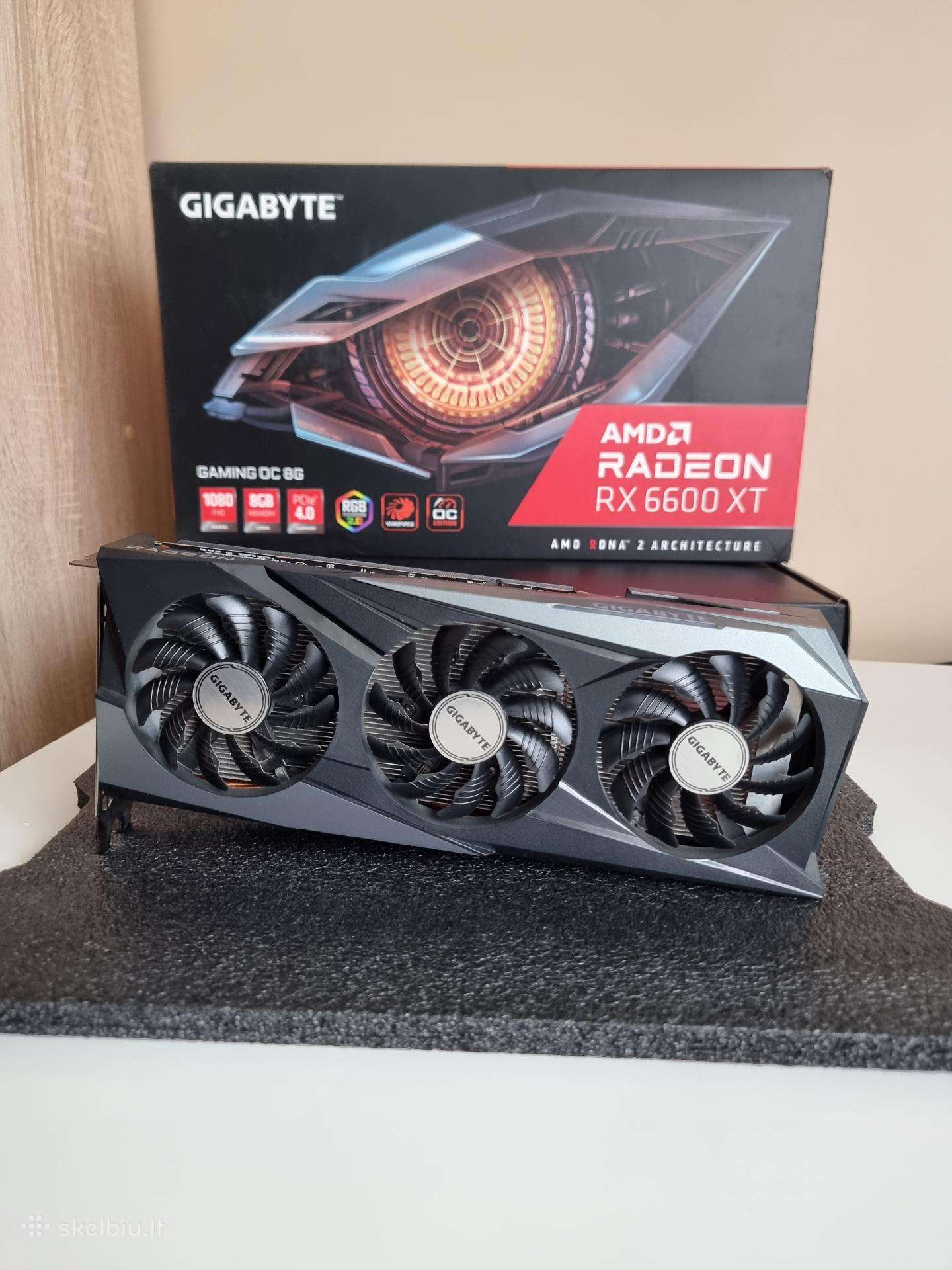 Gigabyte Rx 6600xt