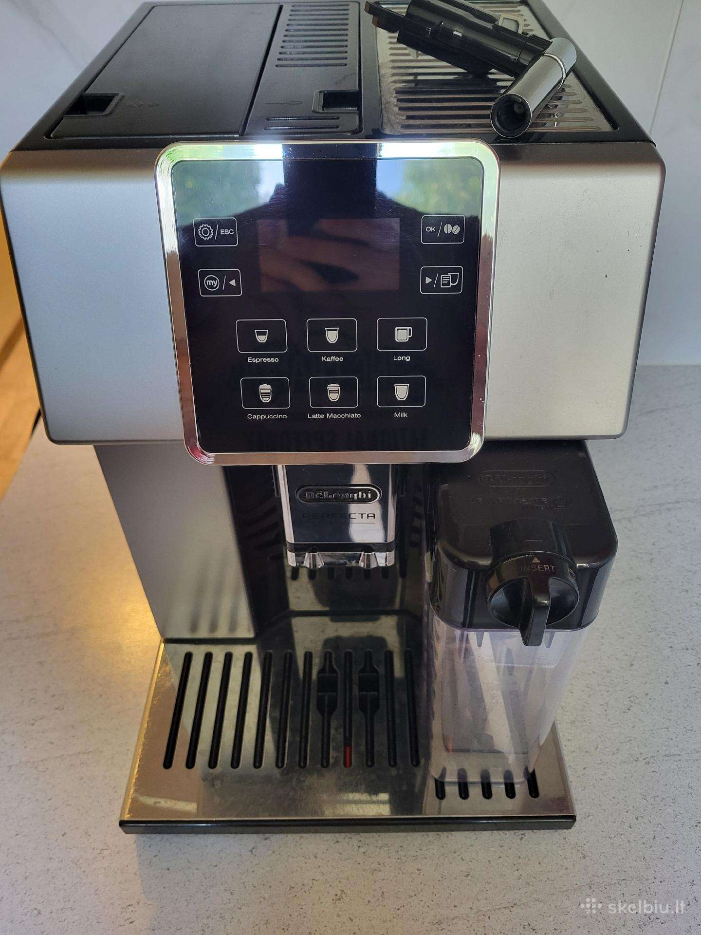Parduodamas kavos aparatas Delonghi perfecta EVO