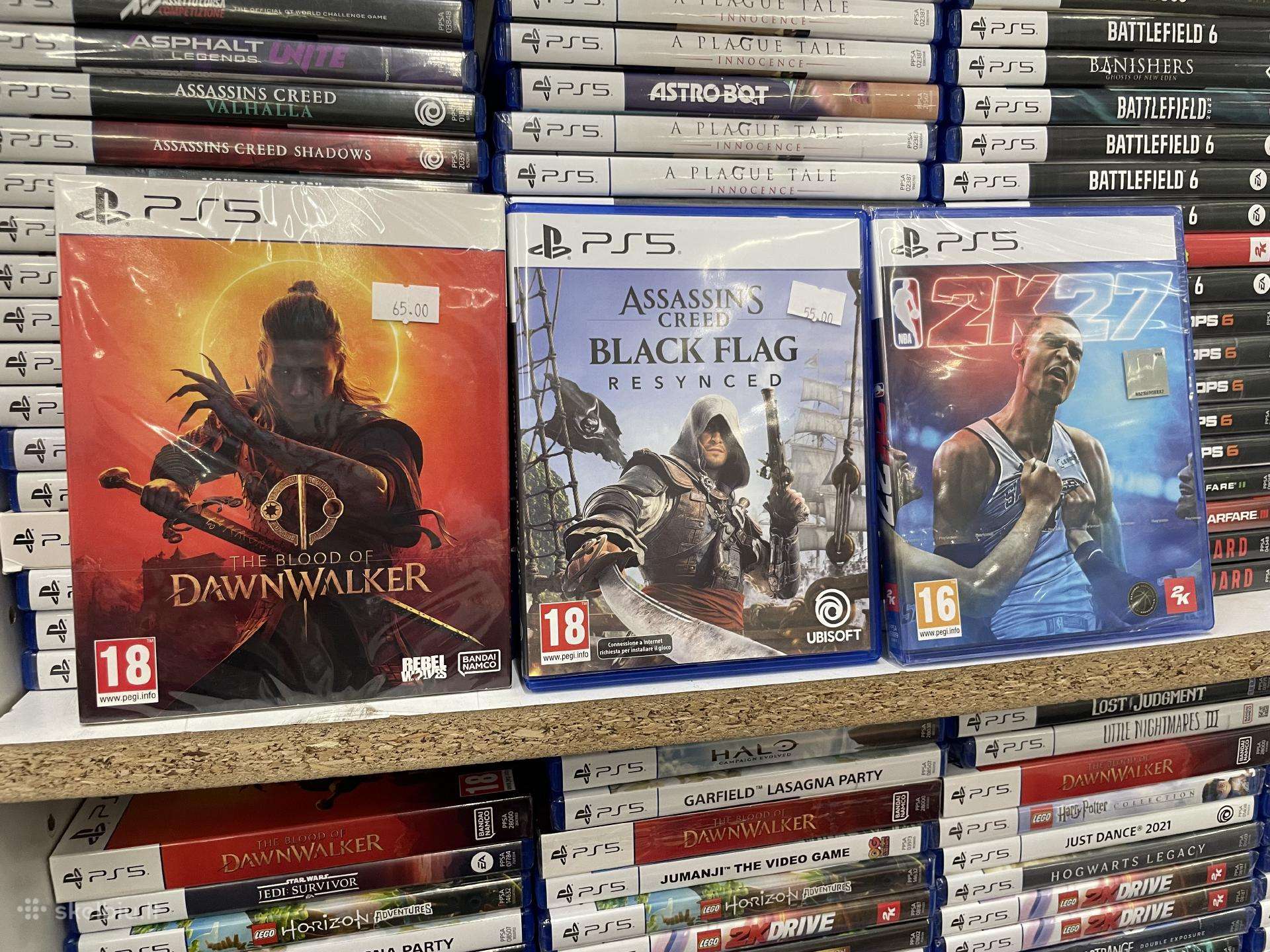 Ps5 žaidimų naujienos - Dawnwalker, Ac Black,nba27