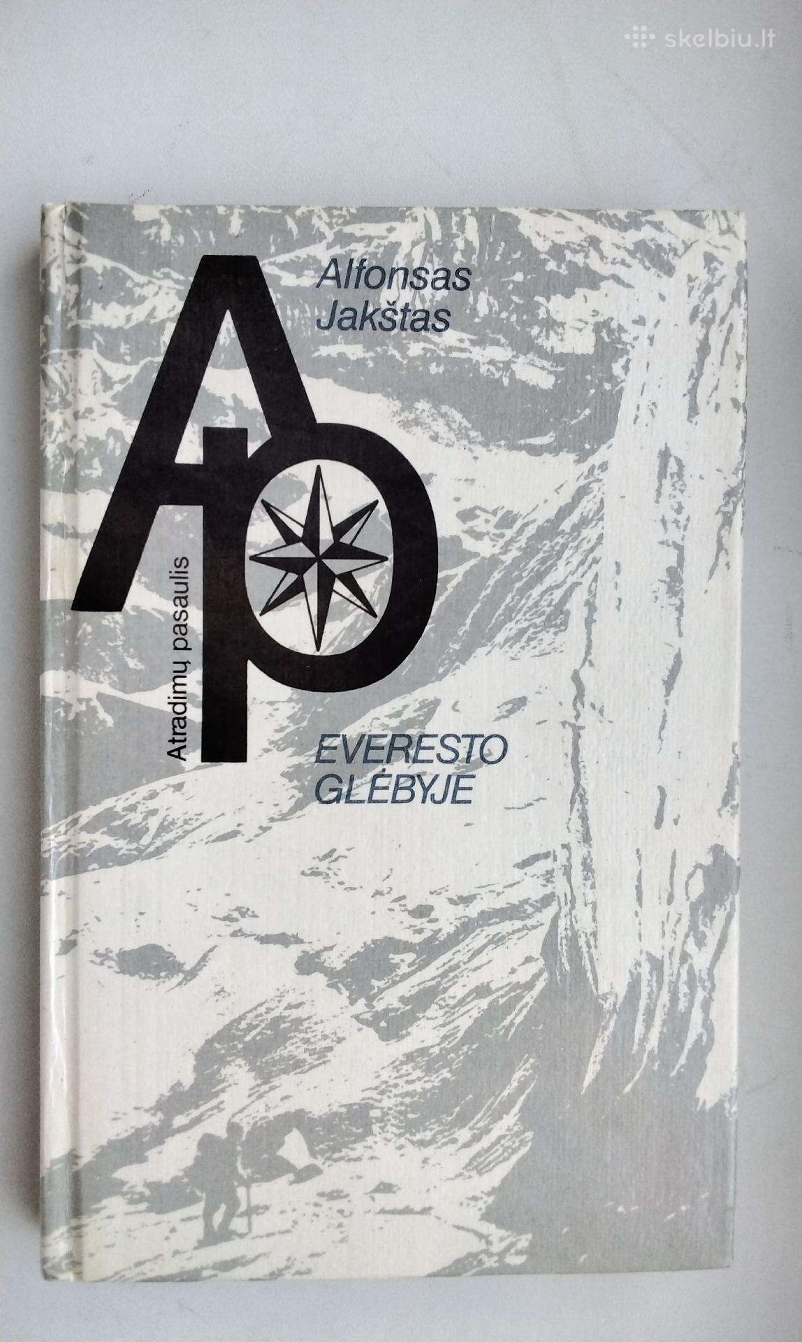 A. Jakštas. Everesto glėbyje. 1992 m. leid.