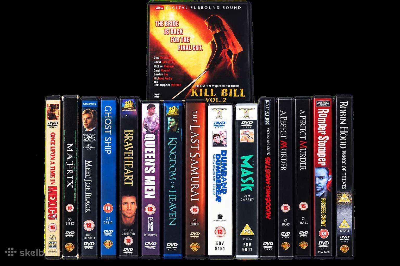 Dvd filmų kolekcija