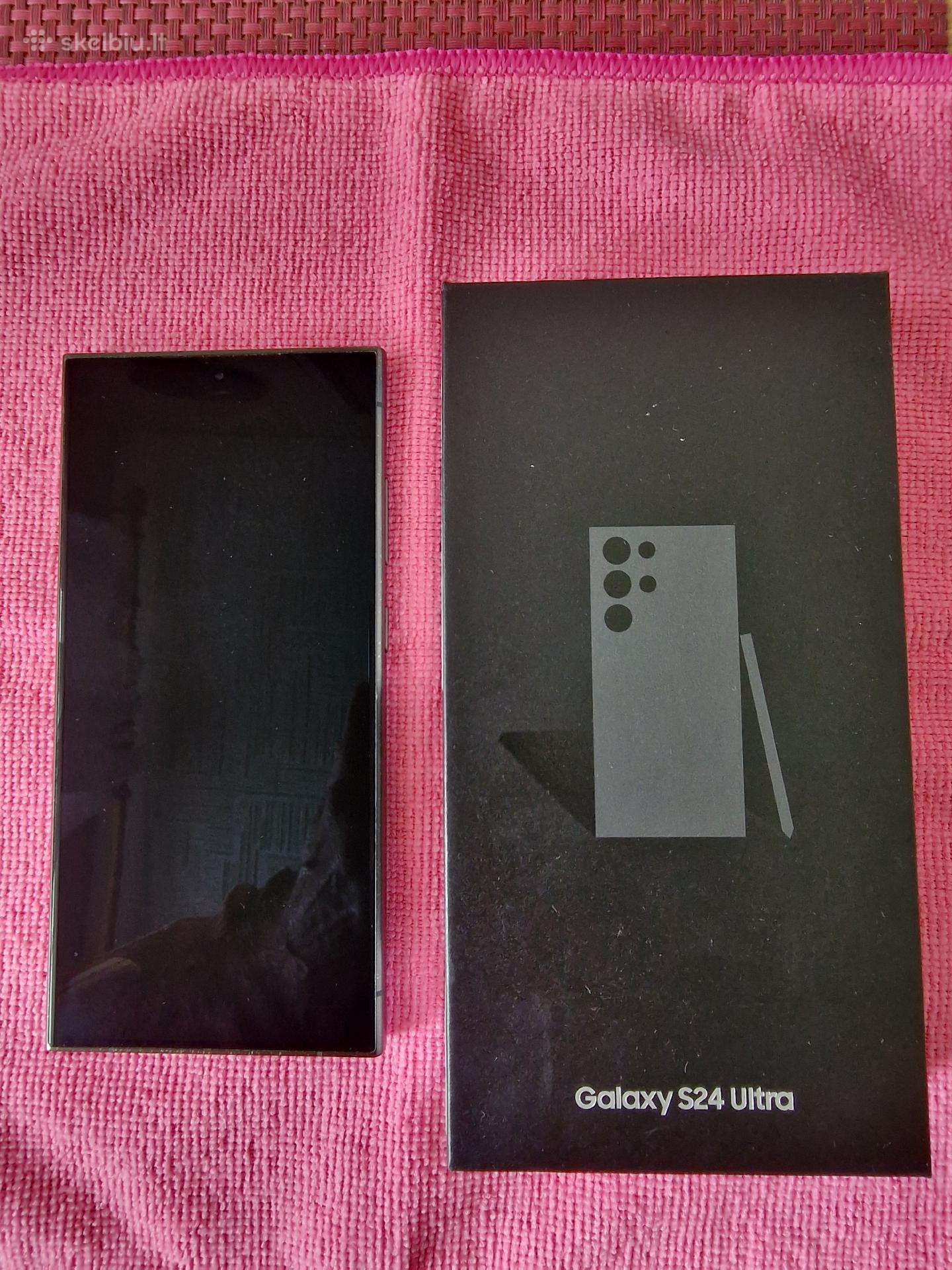 Parduodu samsung galahy s24 ultra telefoną.