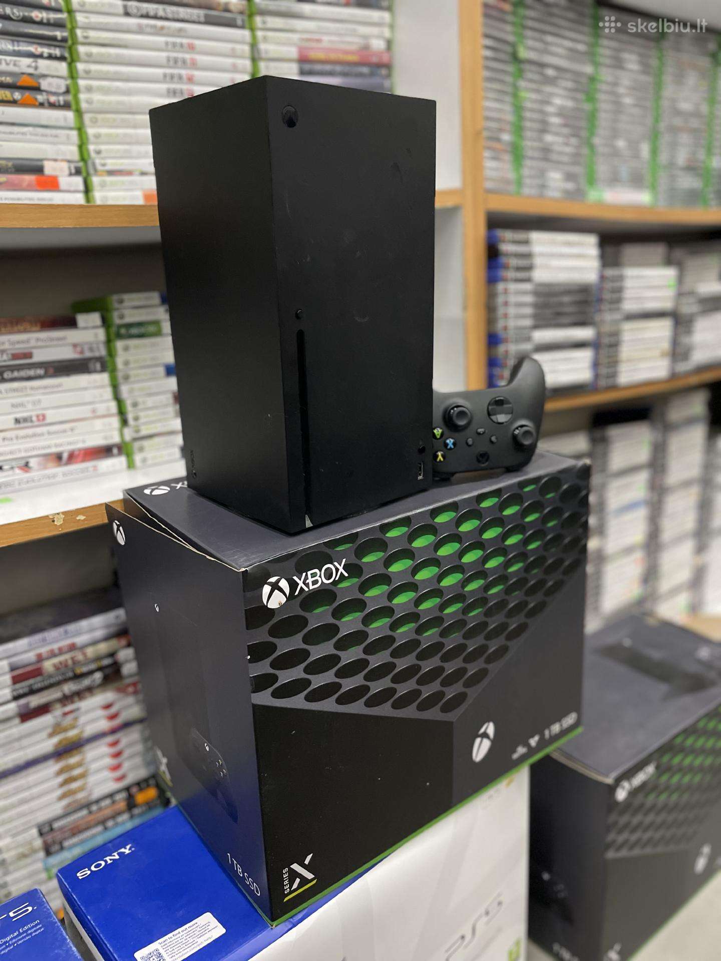 Naudota Xbox series X konsolė, 6 mėn garantija