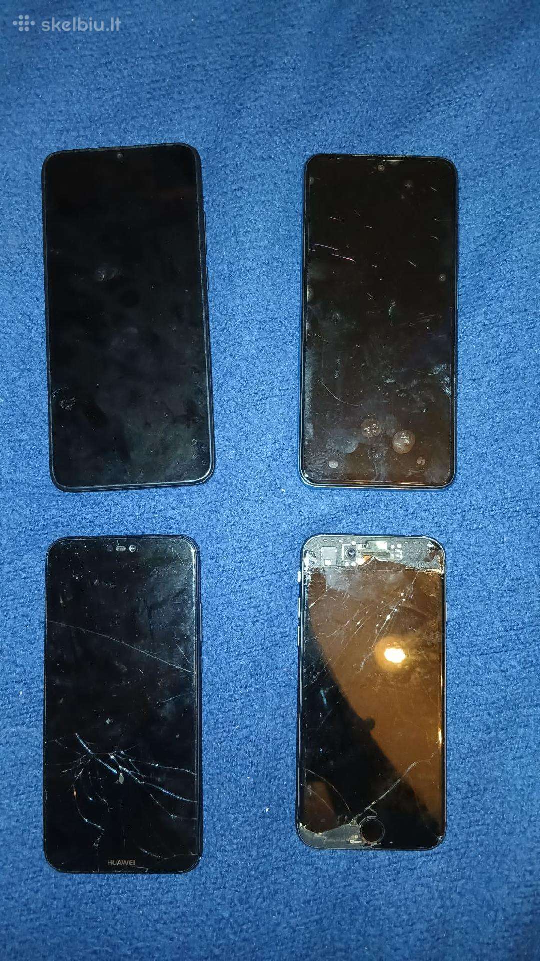 Nenaudojami, neveikiantys telefonai