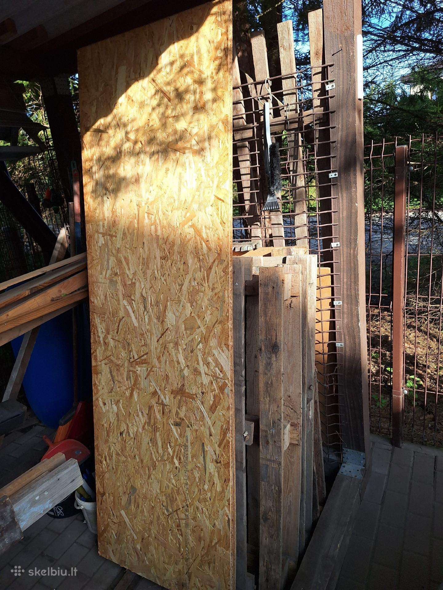 Osb ploštės 18 mm storio 2500x625mm 2 vnt.