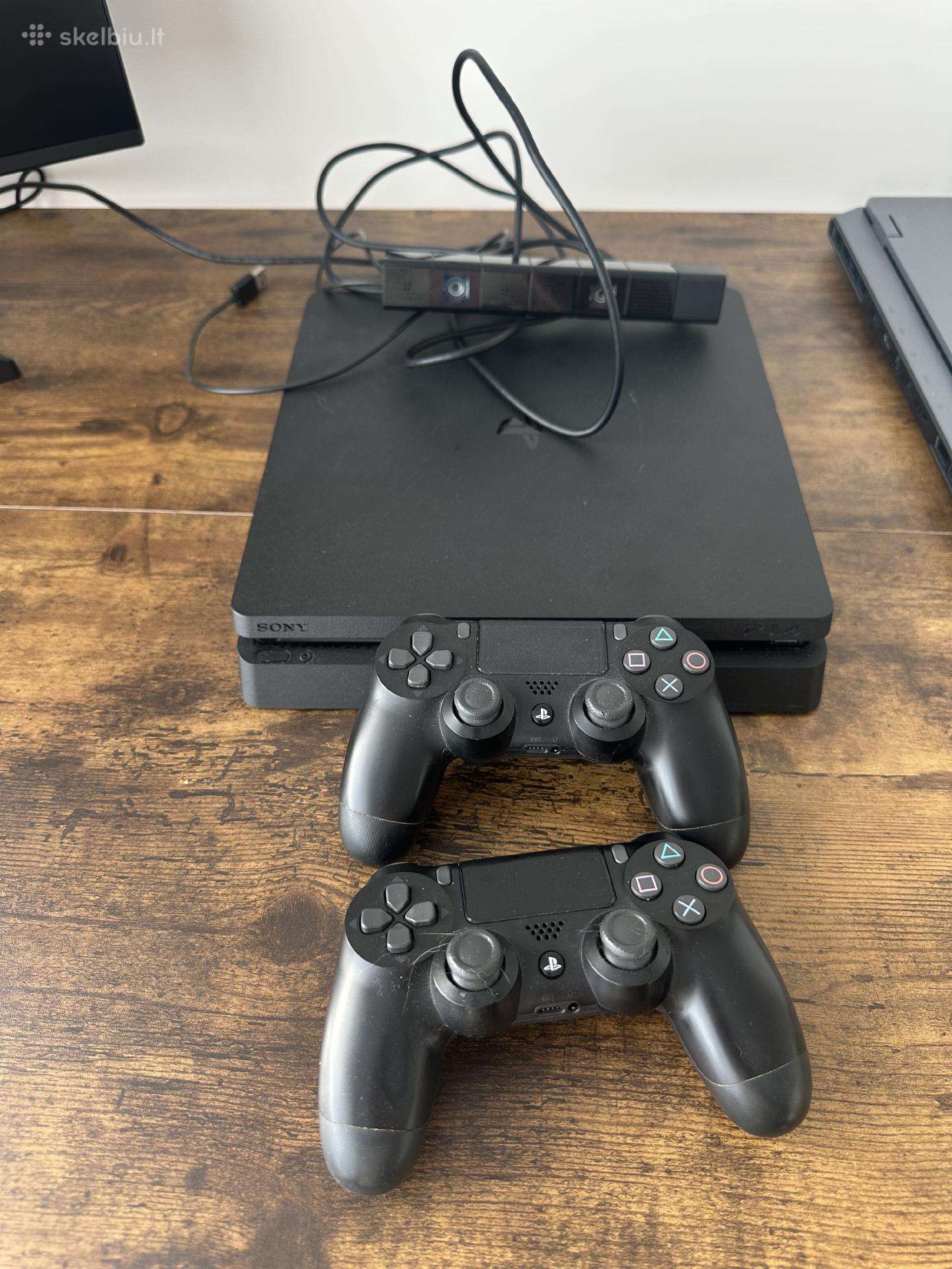 Ps4 slim 500 GB + Žaidimai