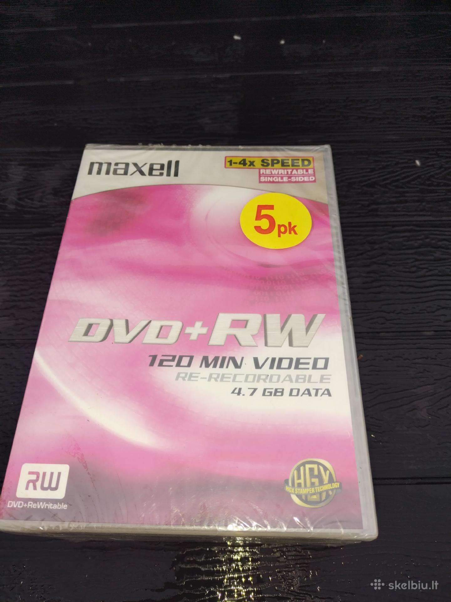 Dvd rw diskai
