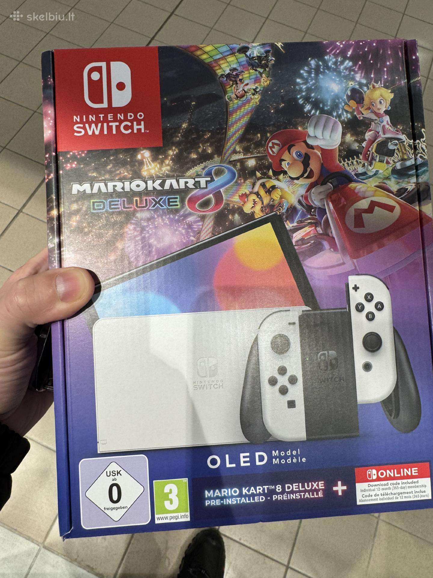 Nintendo Switch Oled Garantija 18 men