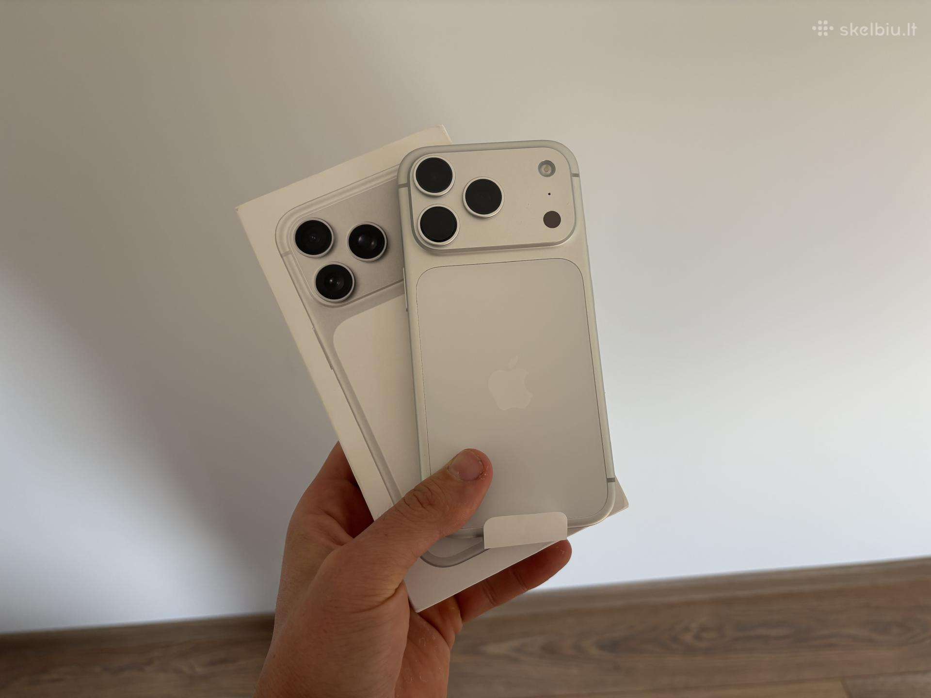 iPhone 17 Pro 256 GB Silver (sidabrini )