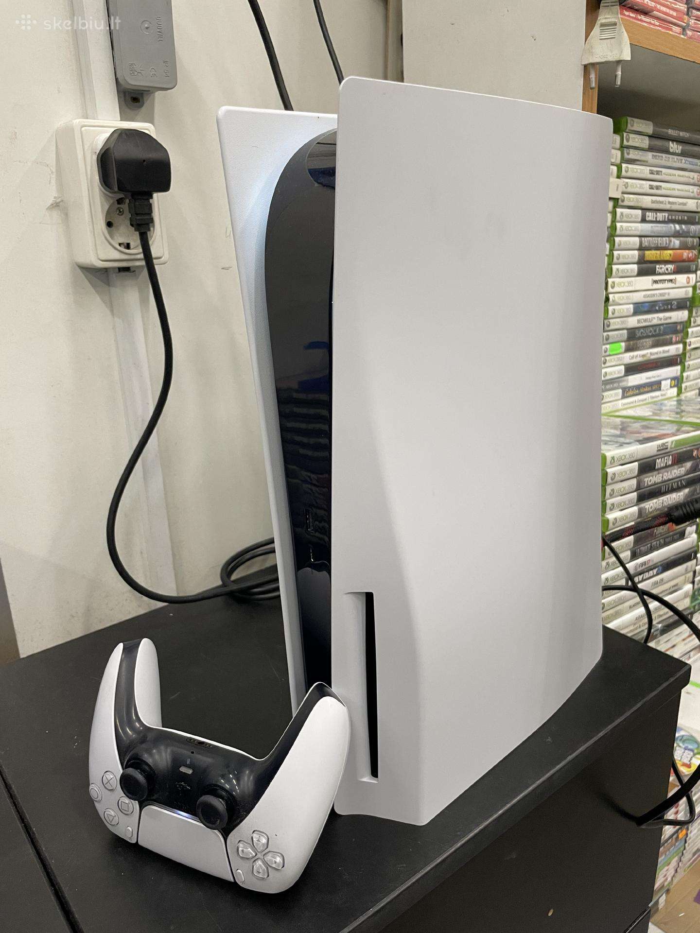 Parduodu Naudotą Ps5 Standart 825gb Diskinė