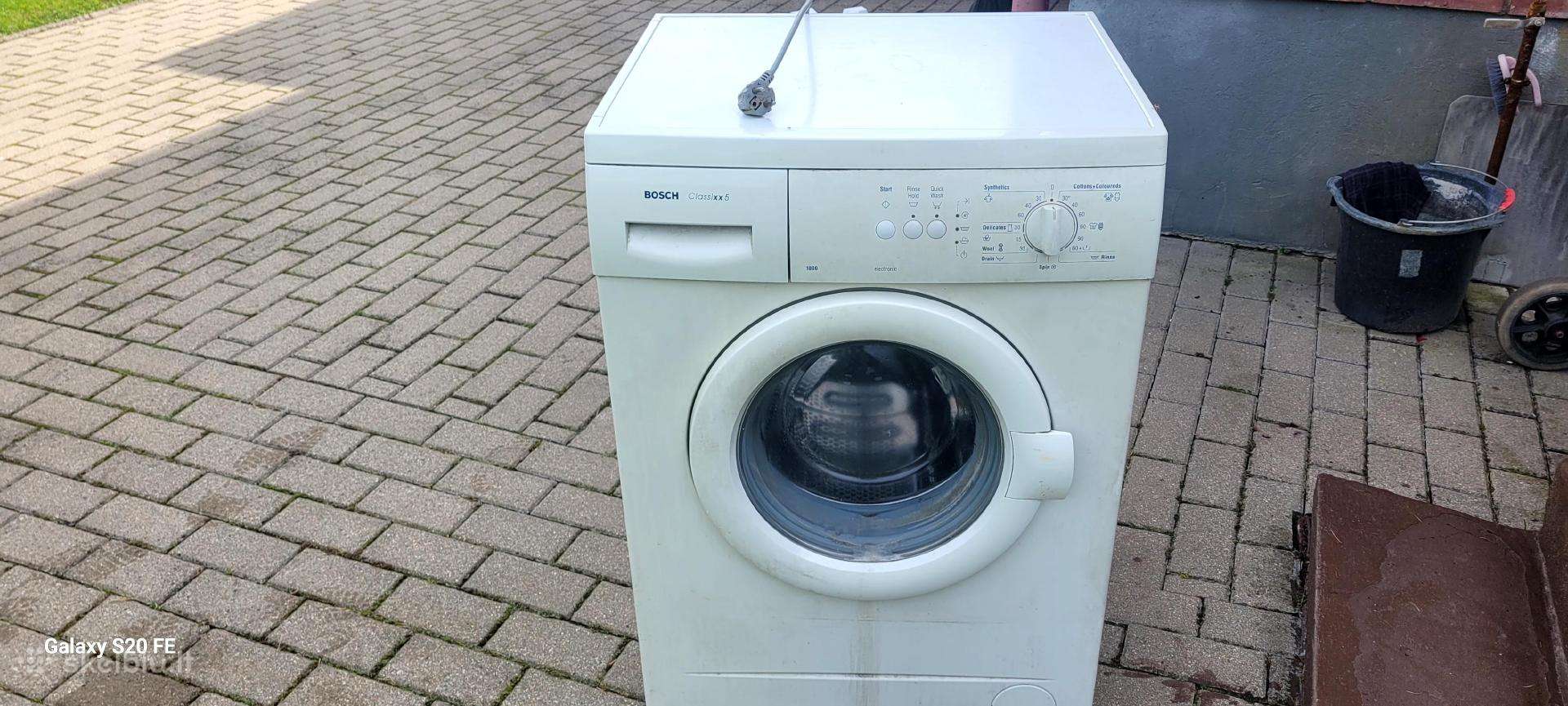 Sena gera Bosch skalbykle.