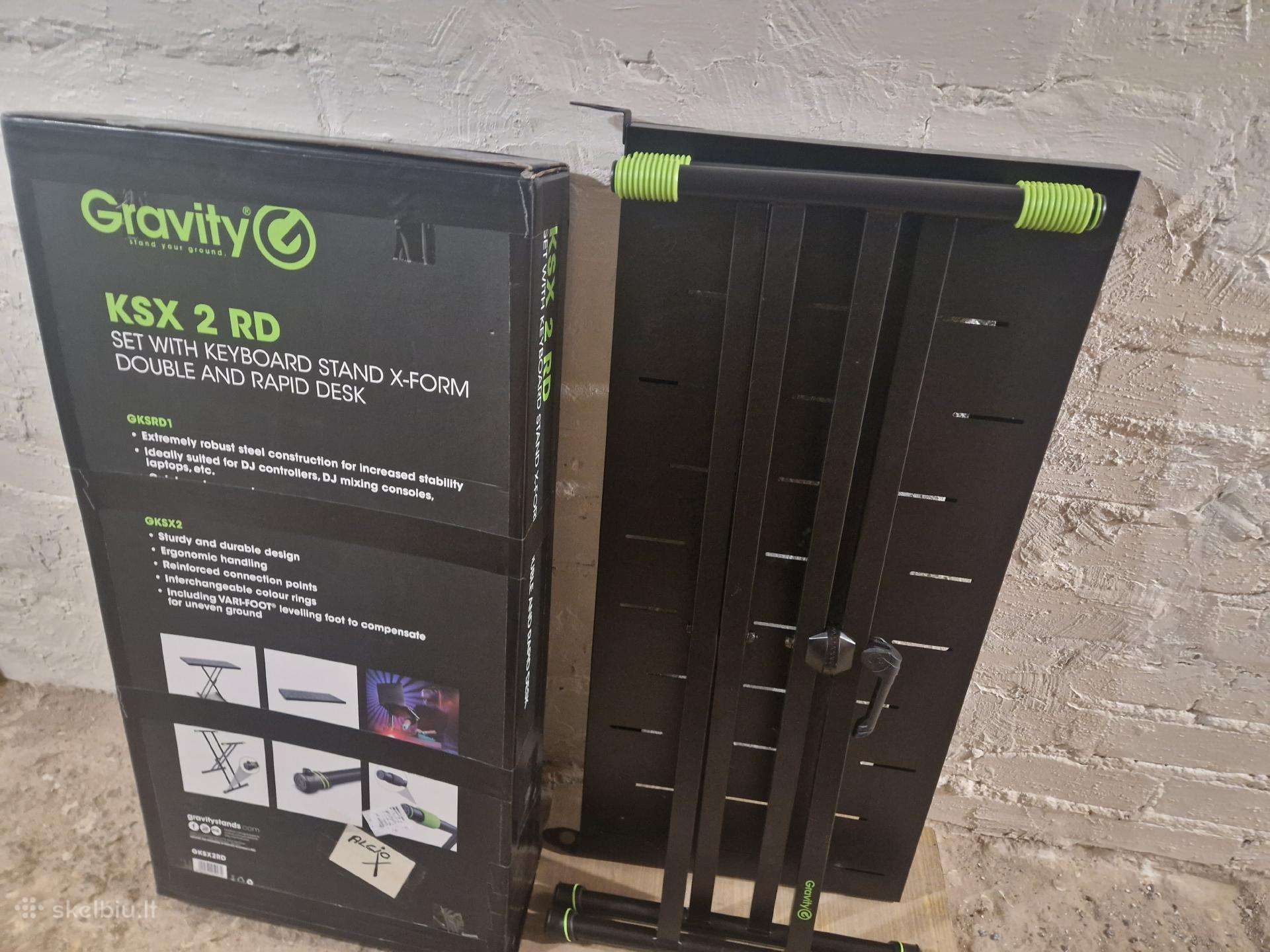 Parduodu D J stalas Gravity Ksx 2 Rd