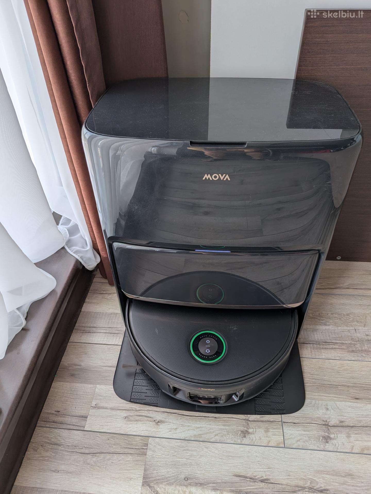 Mova Z60 Ultra robotas dulkių siurblys Garantija