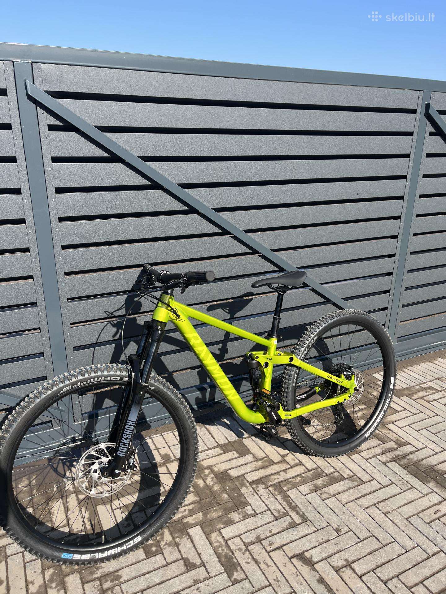 Raymon yara 150 pro dviratis