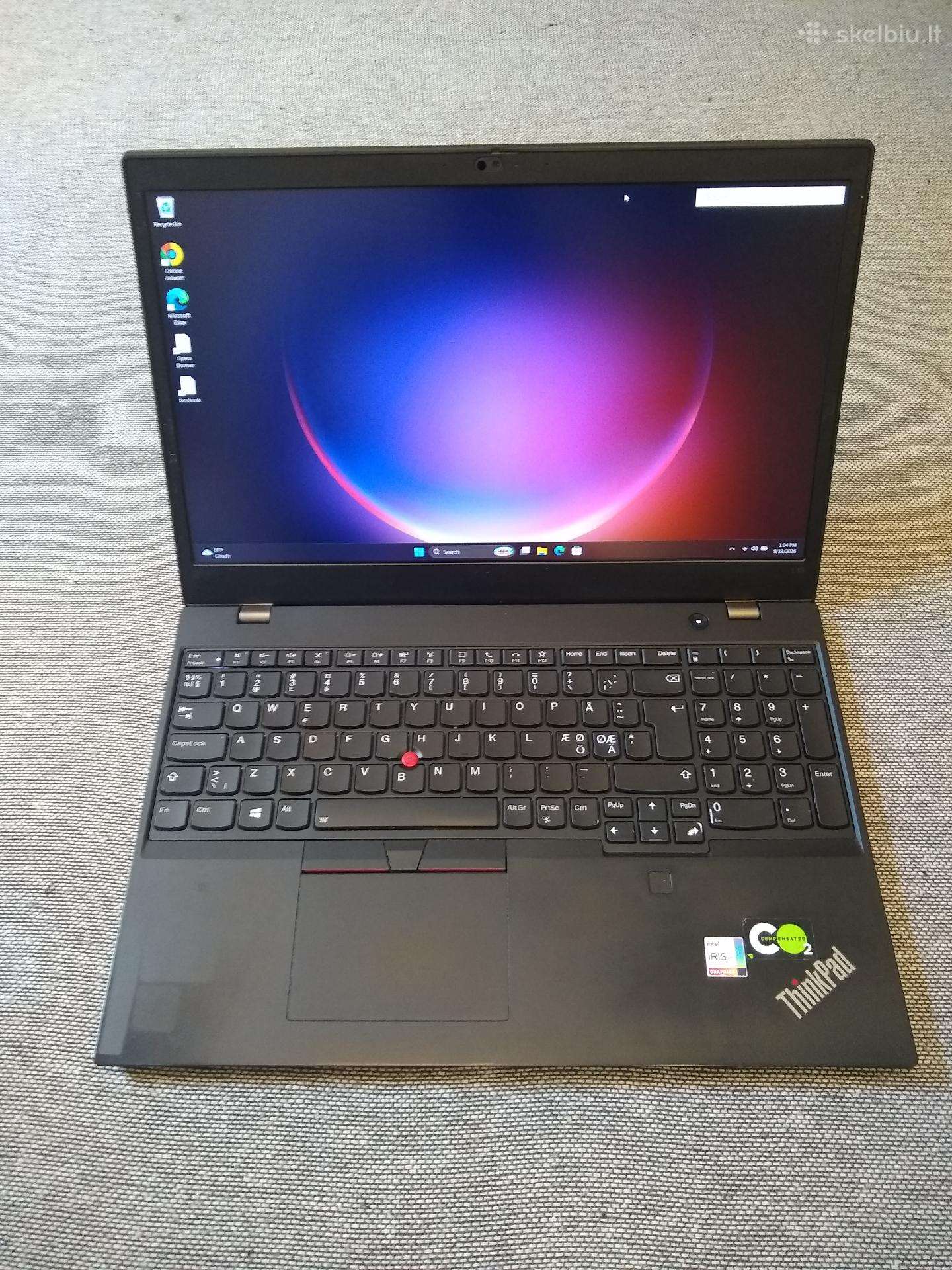 Thinkpad 15" i5-1135/16/500/iris Xe