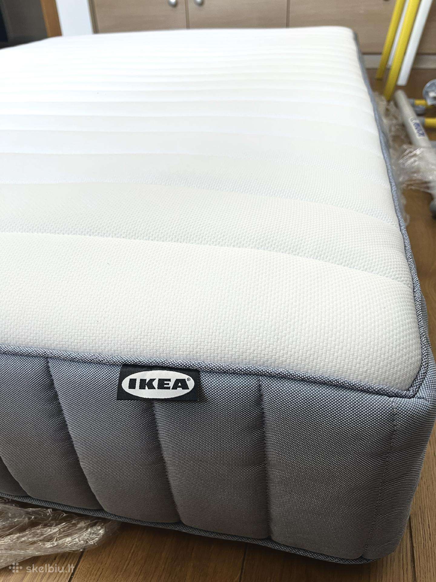 Kietas čiužinys Ikea Valevag 140x200m