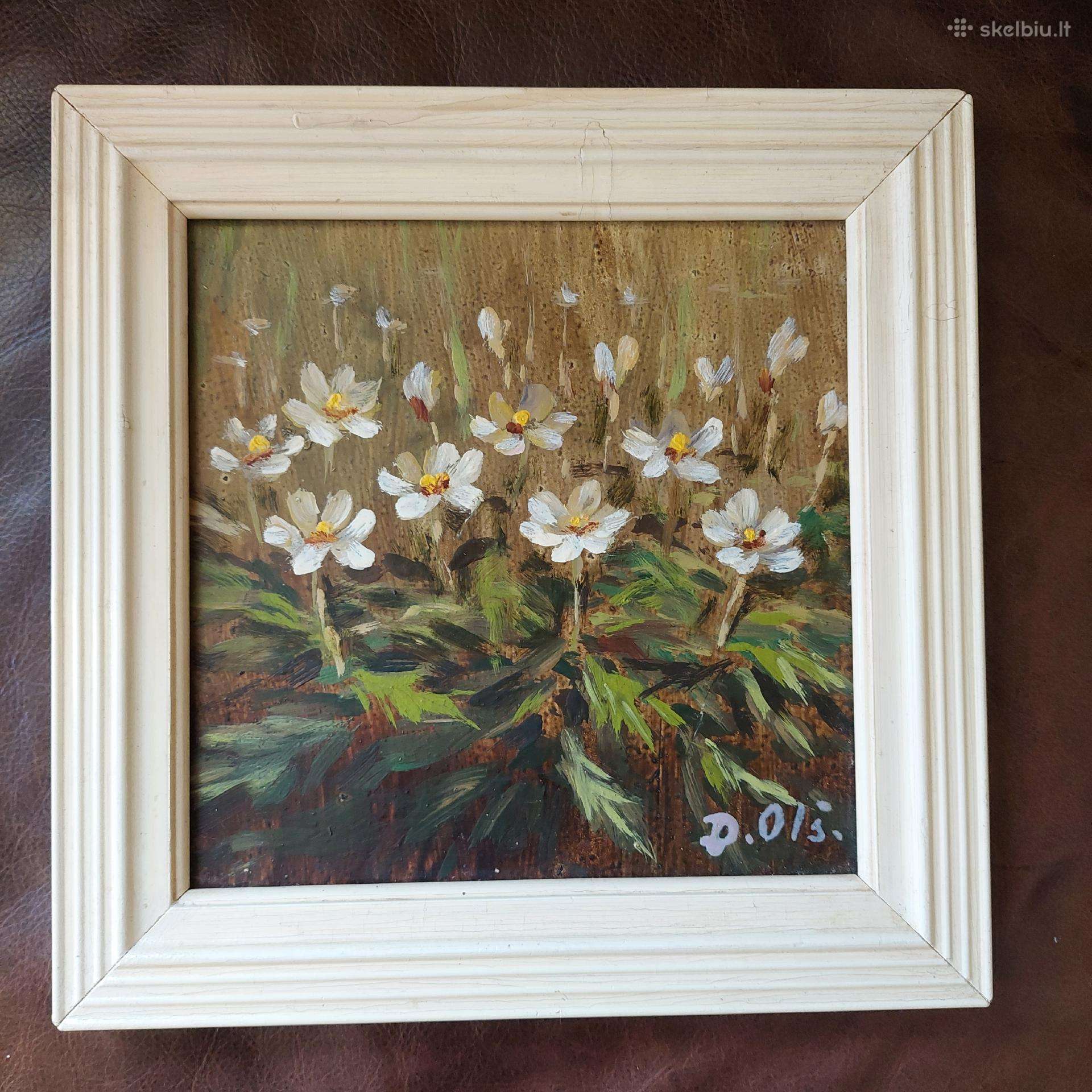 Paveikslas.tapyba D.olš. 26/26cm.