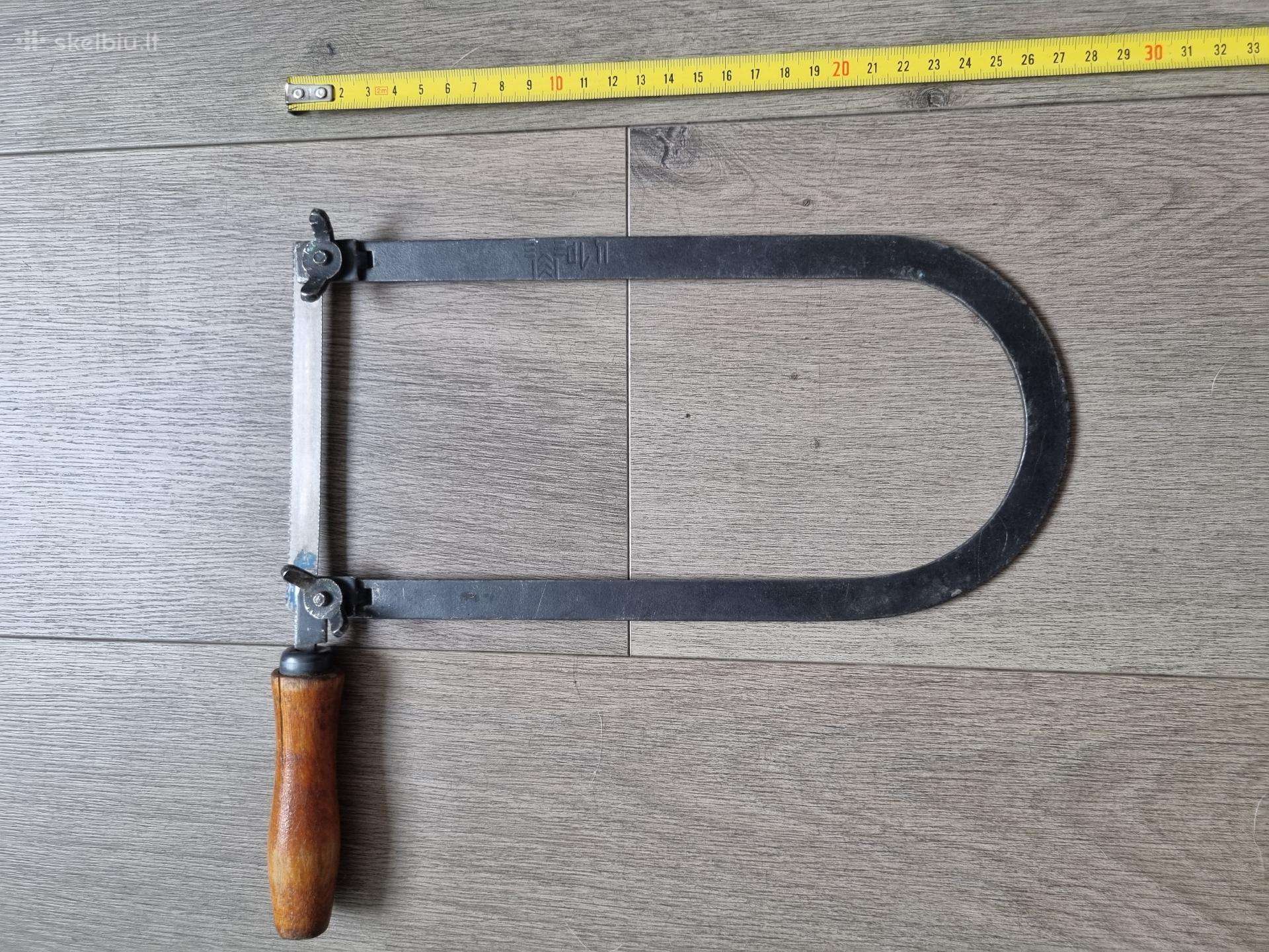 Vintage rankinis siaurapjūklis (lobzikas)