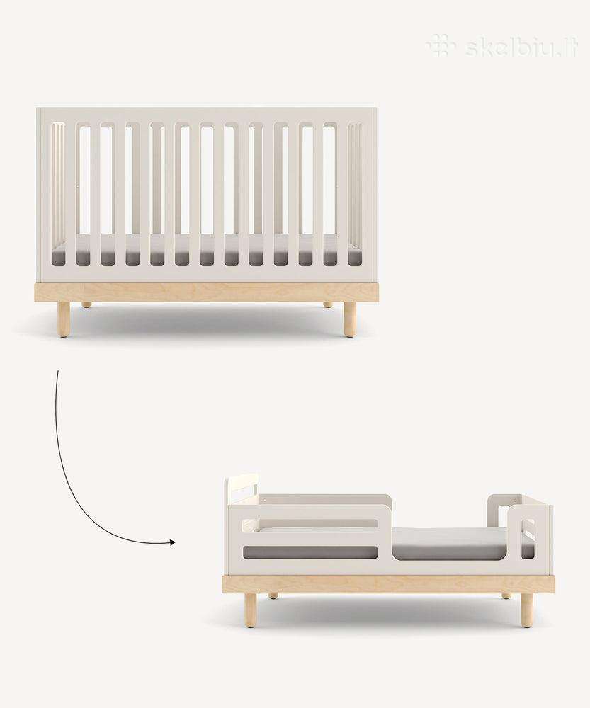 Oeuf Nyc Classic vaikų lovytė su Conversion kit