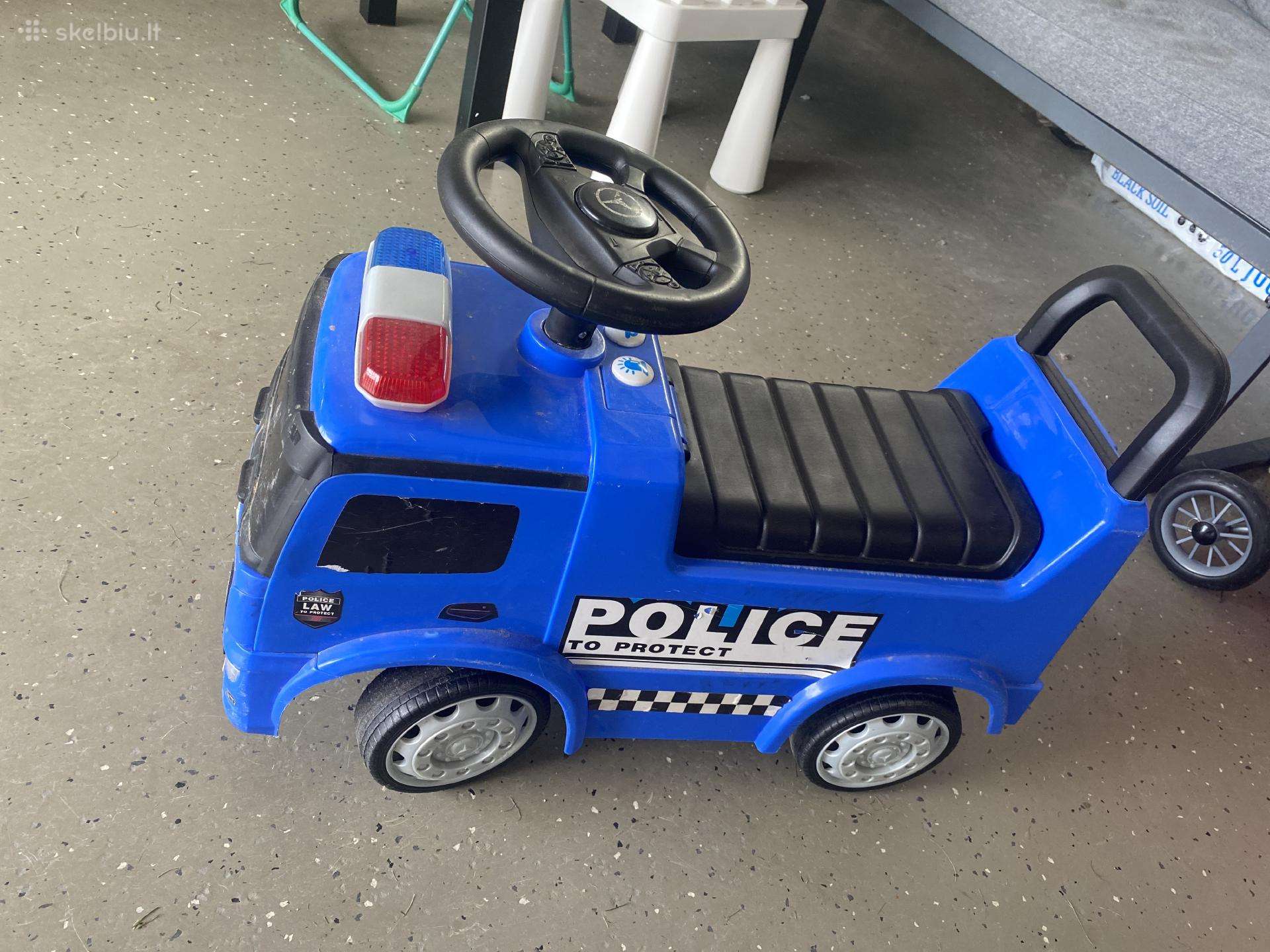 Vaikiška policijos mašina