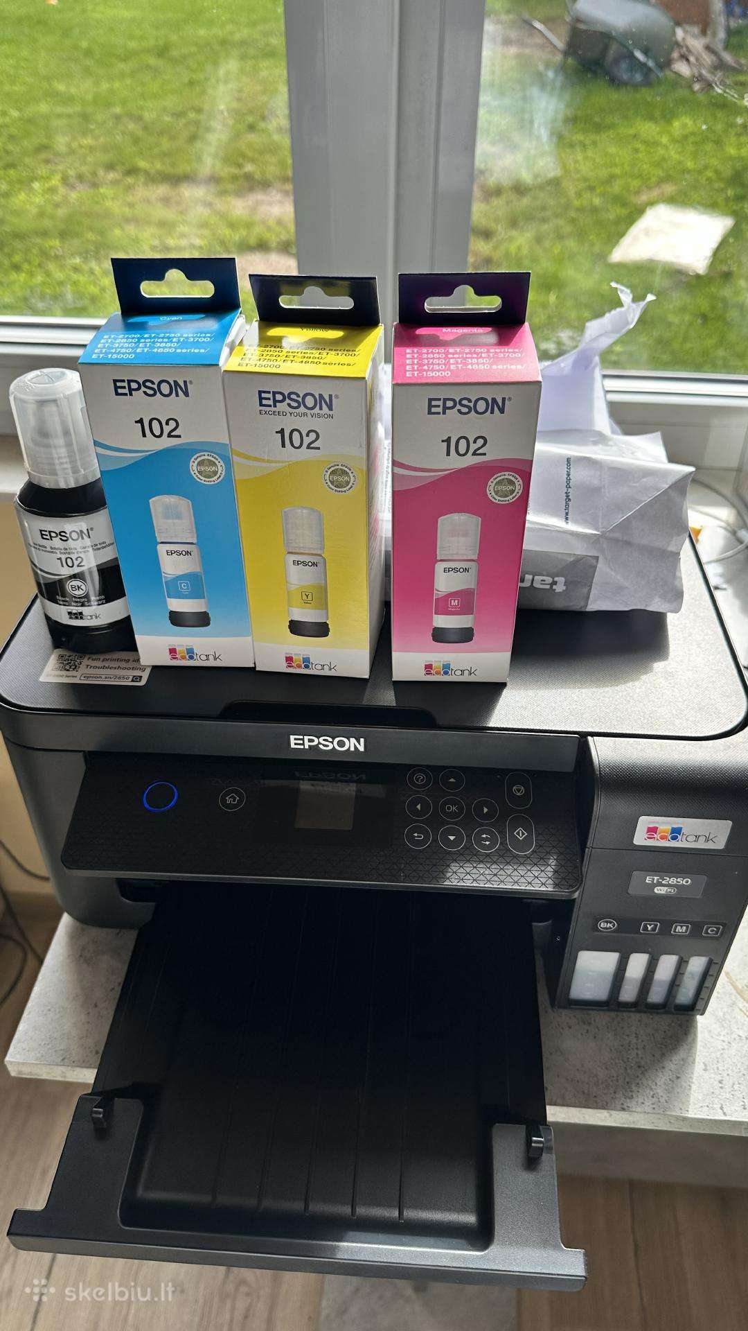 Naudotas tobulos būklės Epson Et2850 spausdintuvas