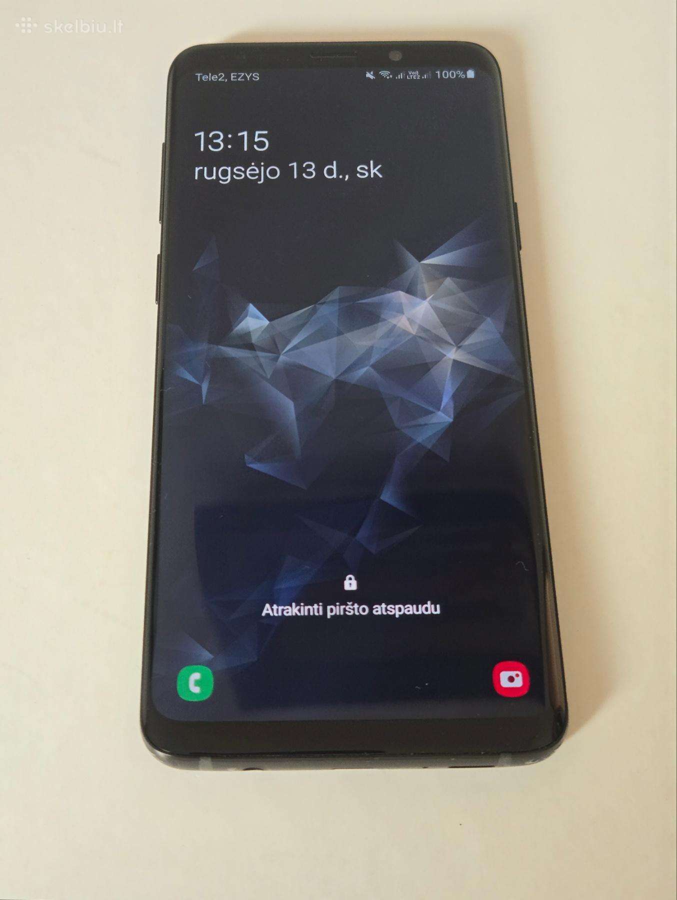 Samsung Galaxy S9+ 64gb 6ram stovis naujo telefono