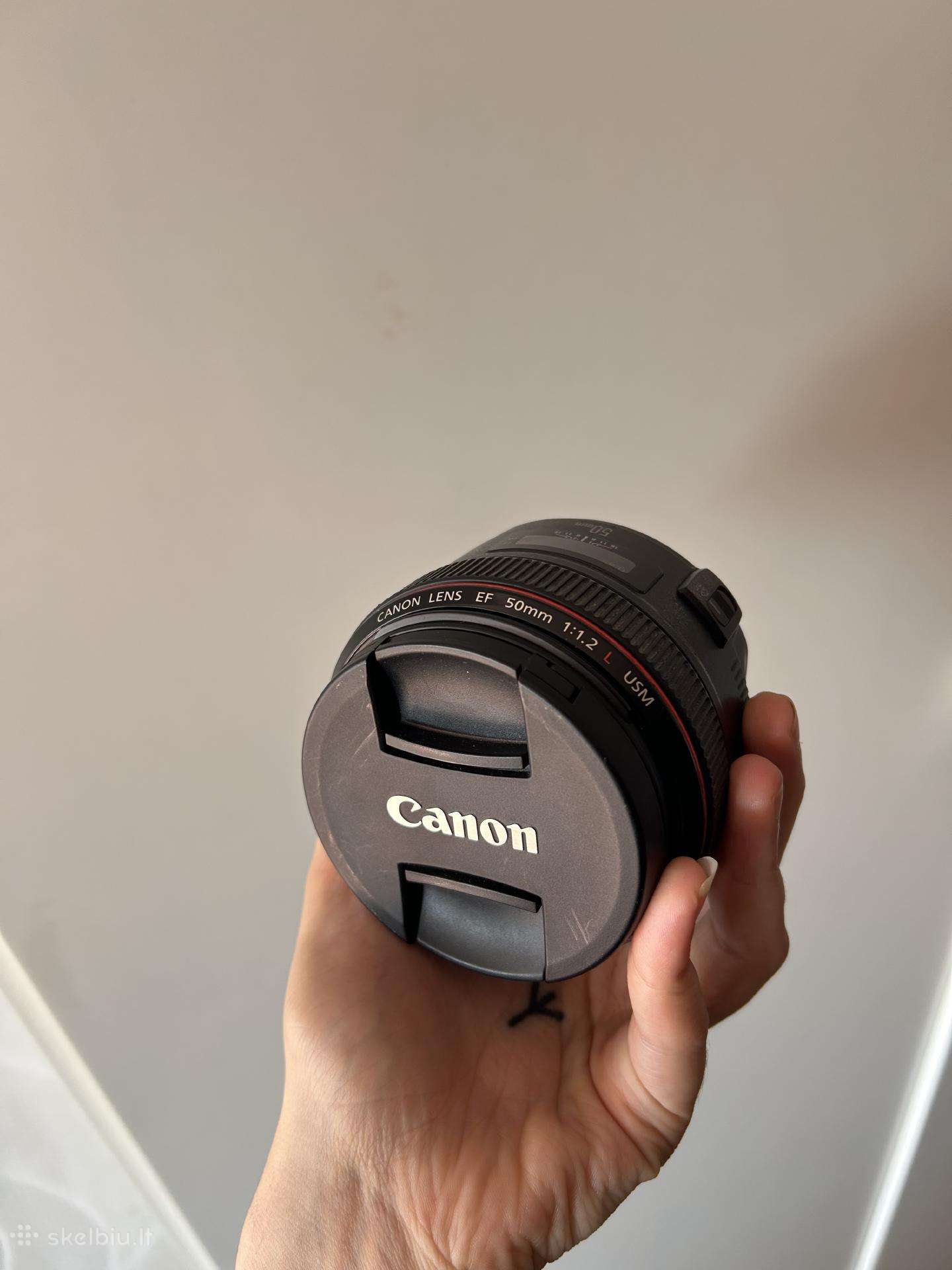 Canon lens Ef 50mm 1:1.2 L Usm