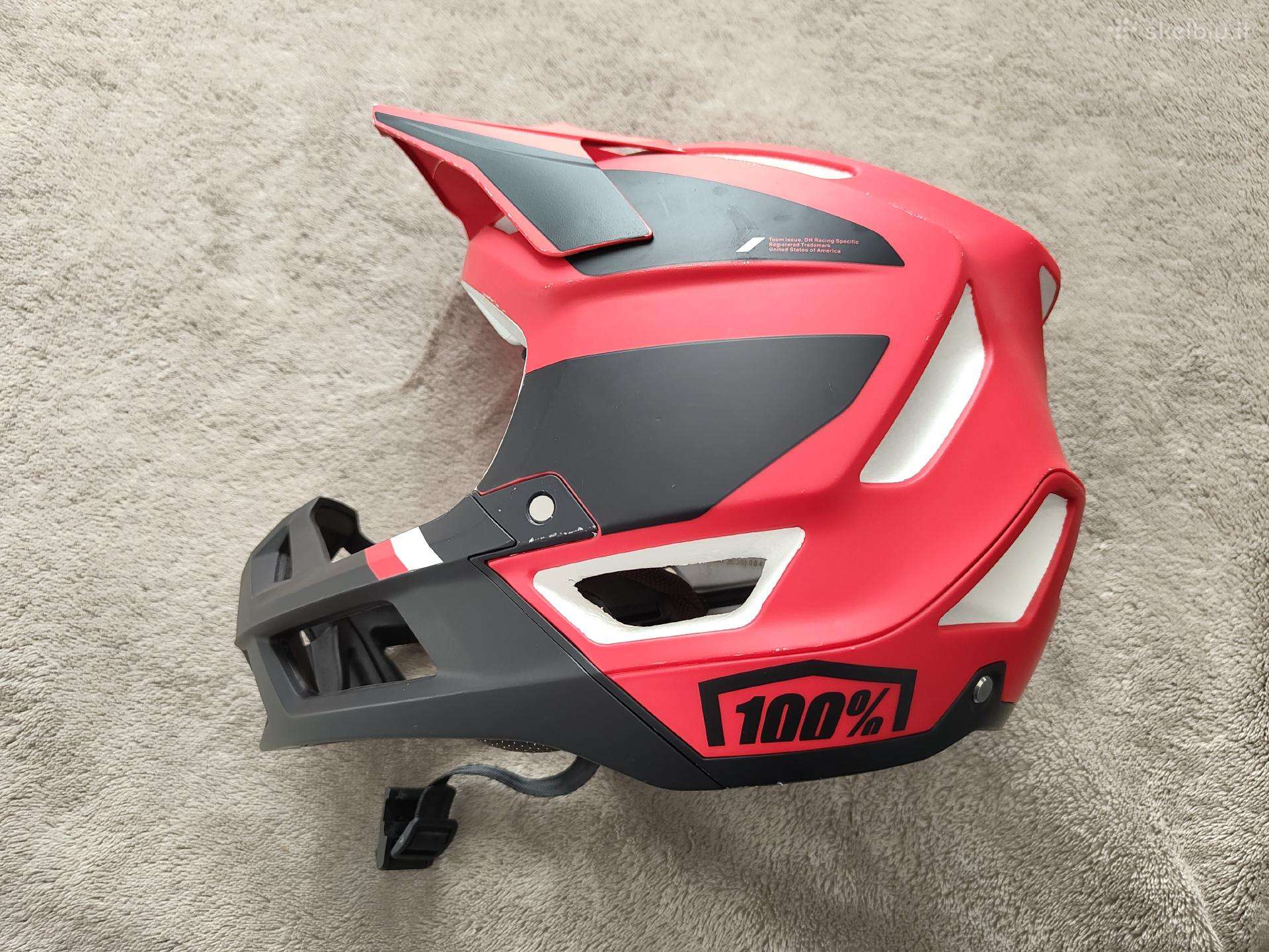 100% Trajecta MTB enduro šalmas