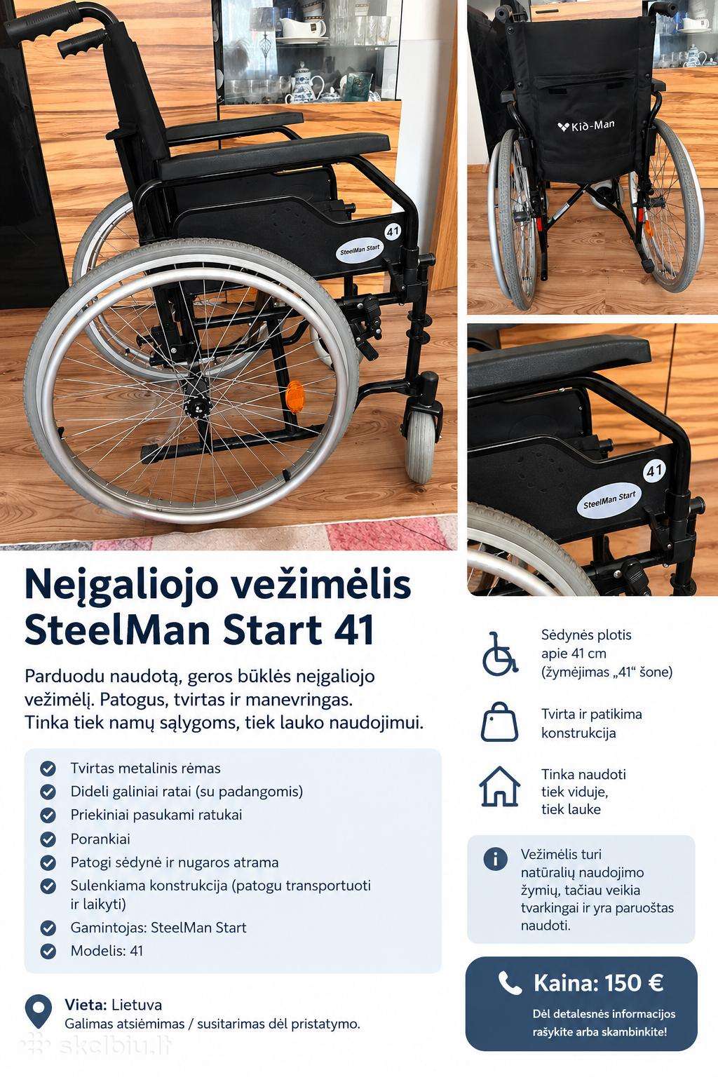 Neįgaliojo vežimėlis