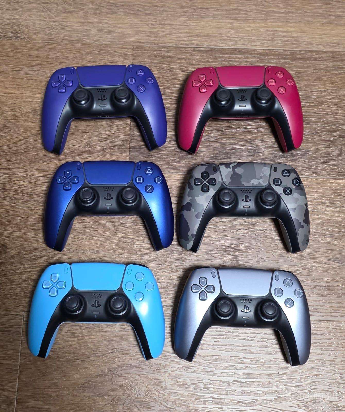 Playstation 5 spalvoti pulteliai