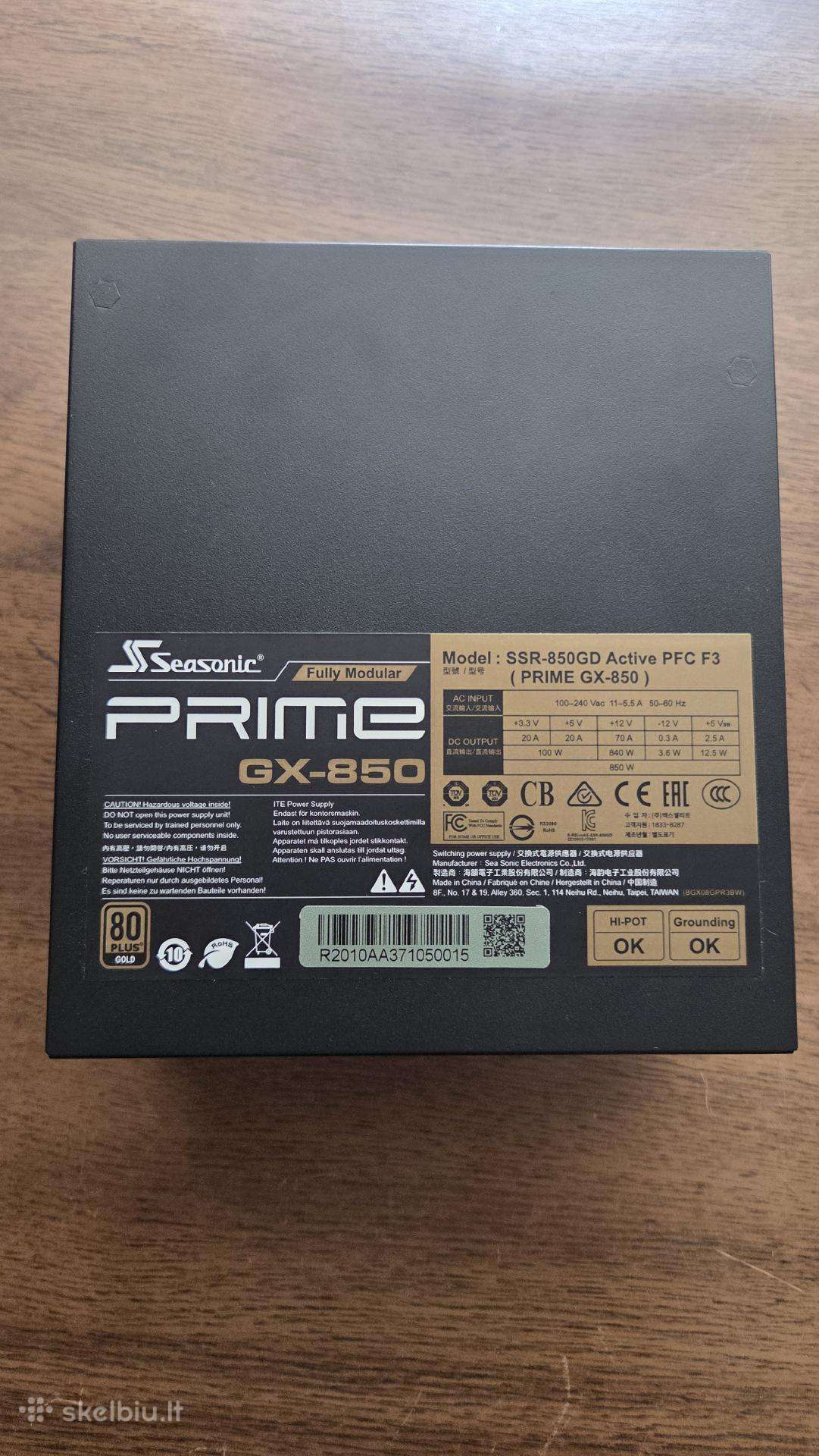 Seasonic Prime GX-850 Gold