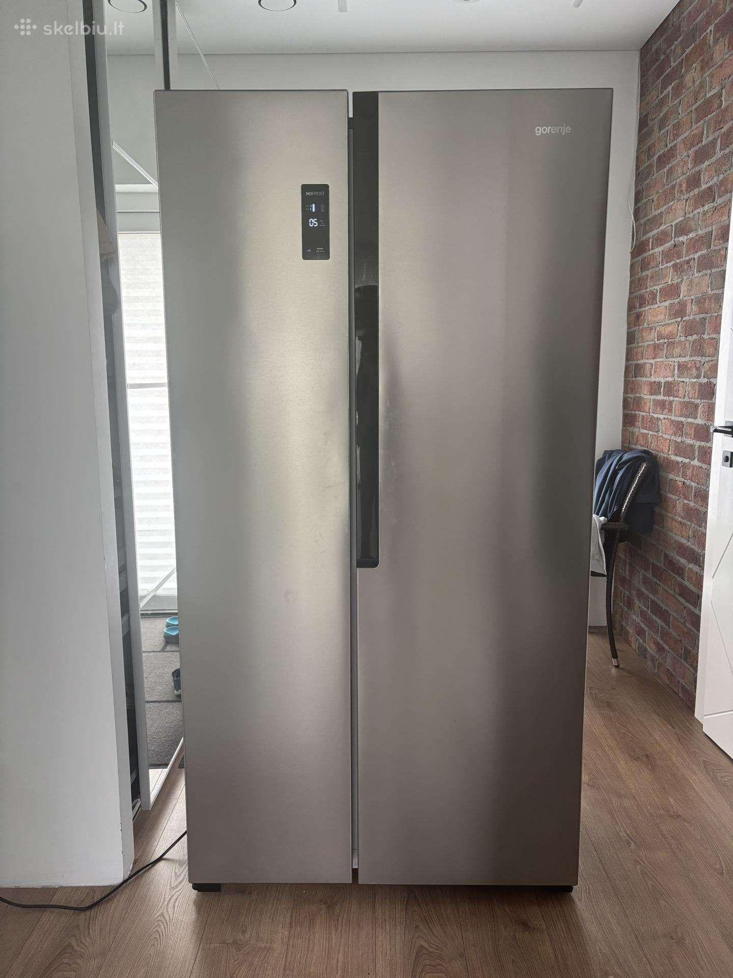 Šaldytuvas Gorenje Nrs918emx Side-by-side, 519 l