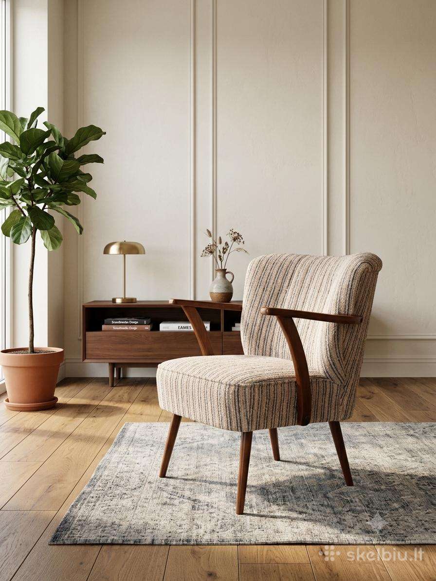 Vintazinis mid century foteliukas