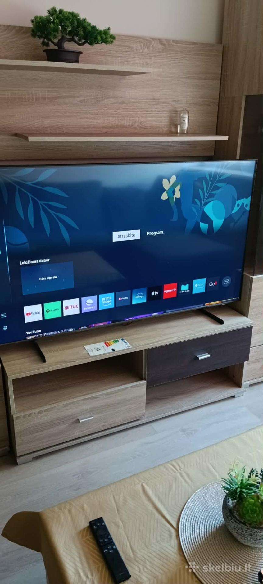 Samsung 55" Qled TV – Ideali būklė, yra dėžė!