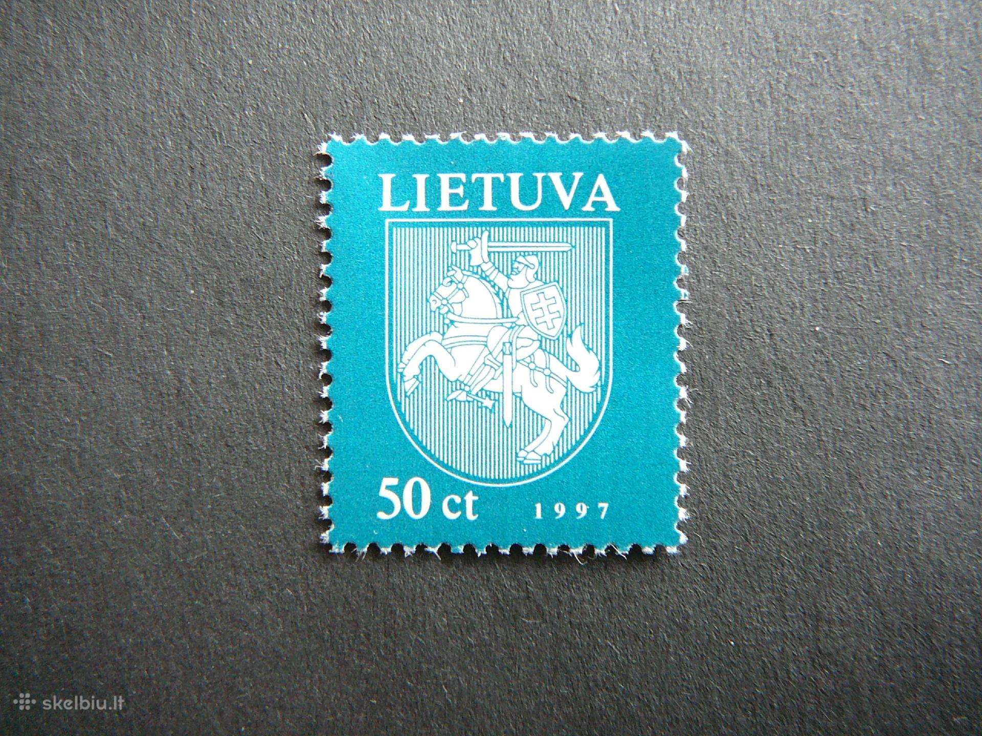 Lietuva 1997 Standartai svarus lit635s