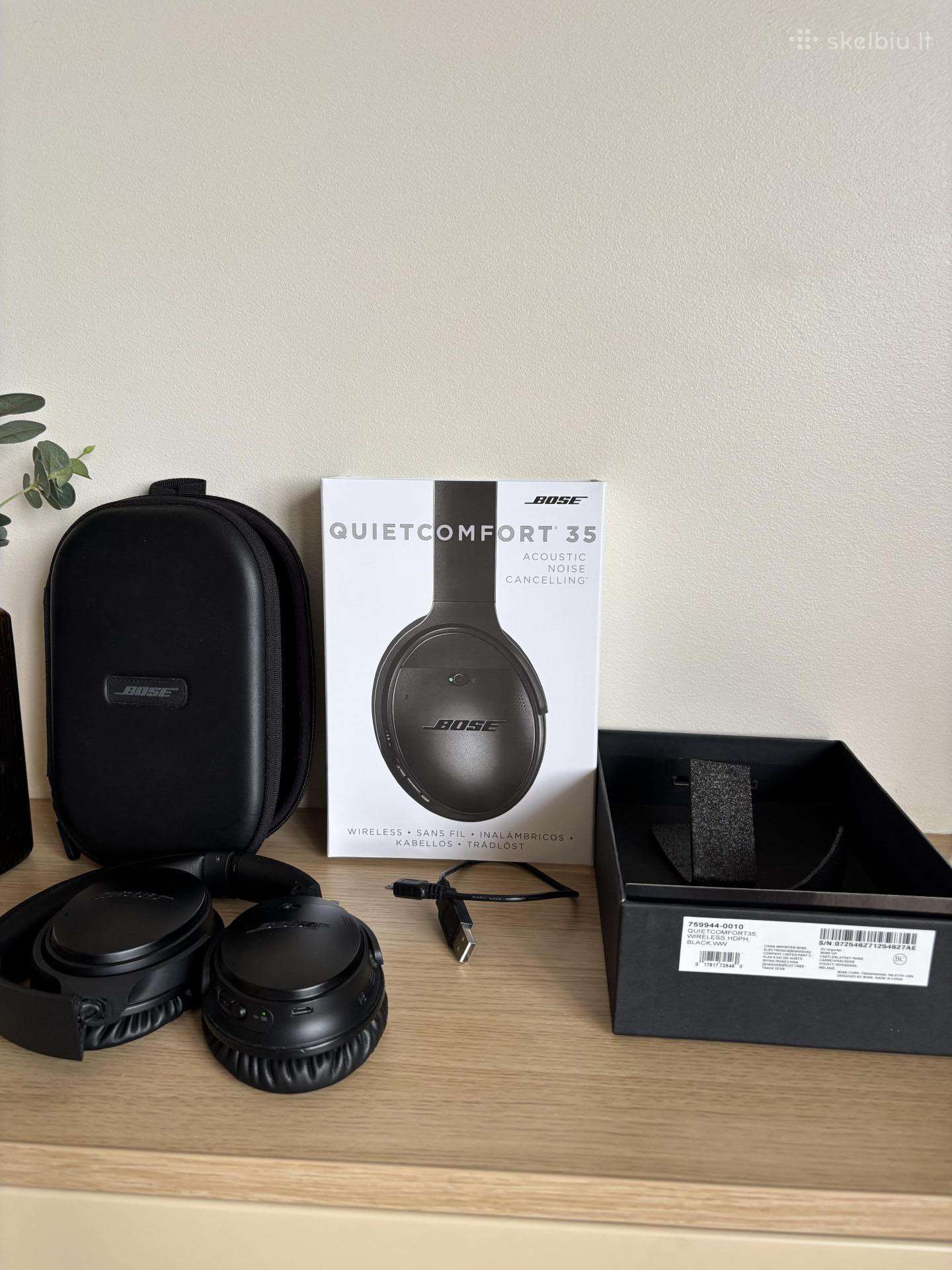 Originalios Bose Quietcomfort 35 (Qc35)