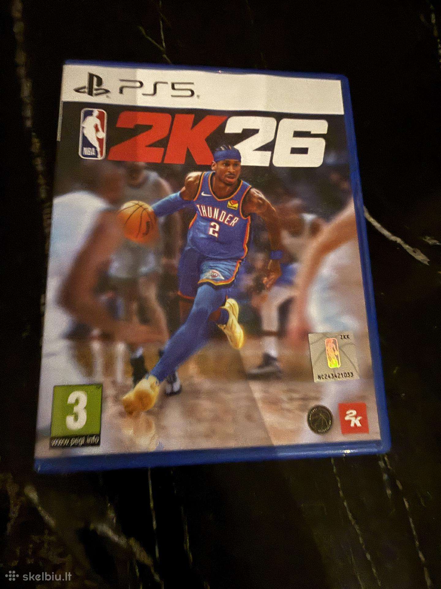 Nba2k26 ps5 diskas Kaunas