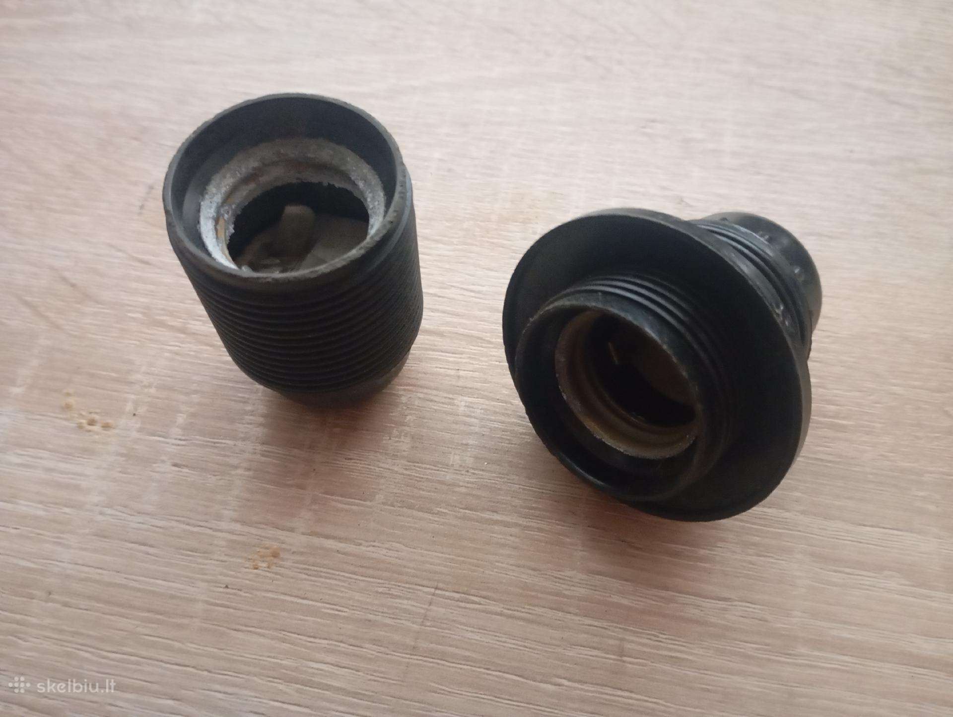 E27 karbolitiniai lempučių lizdai, maišas / urmu