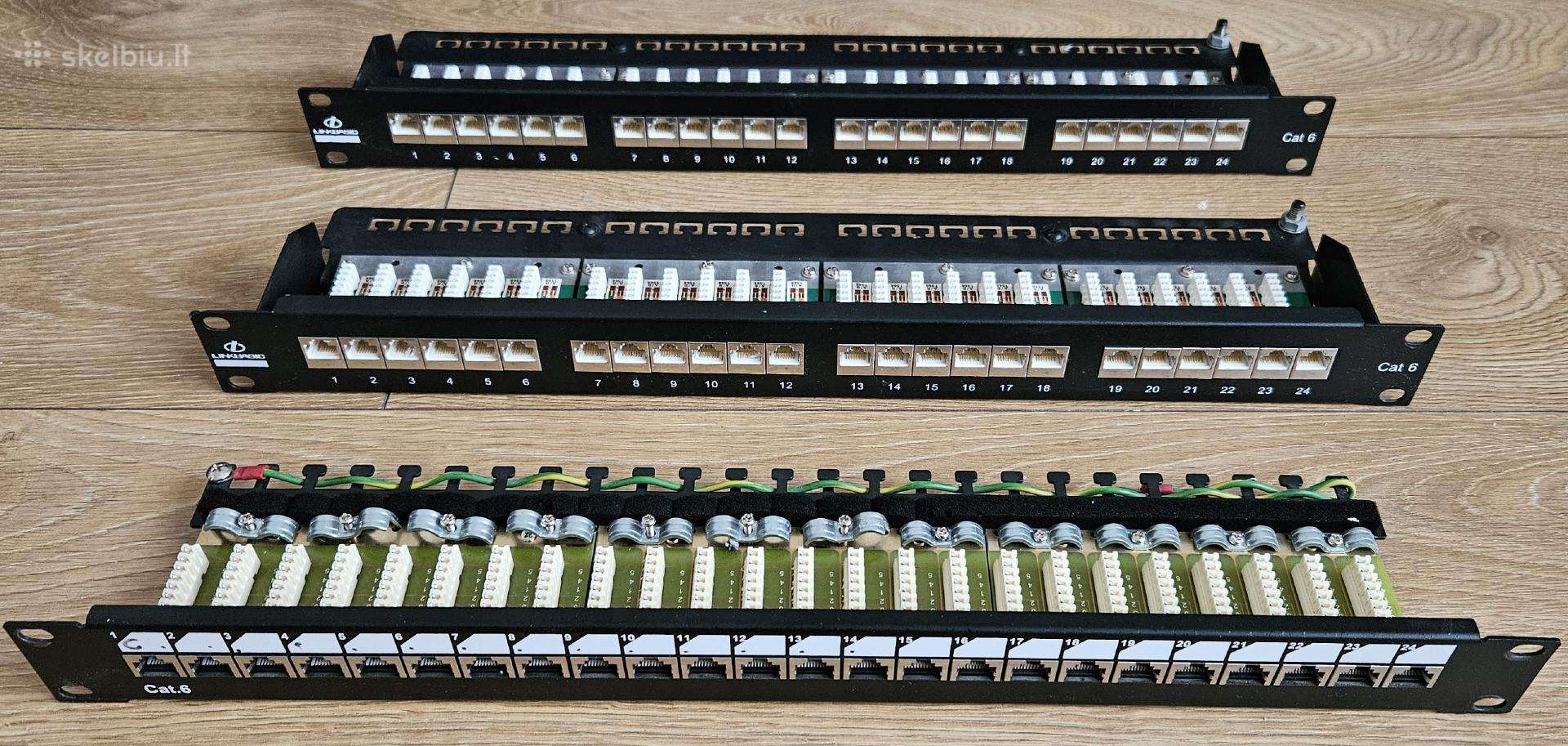 Komutacinė panelė Linkbasic Cat.6 Port24
