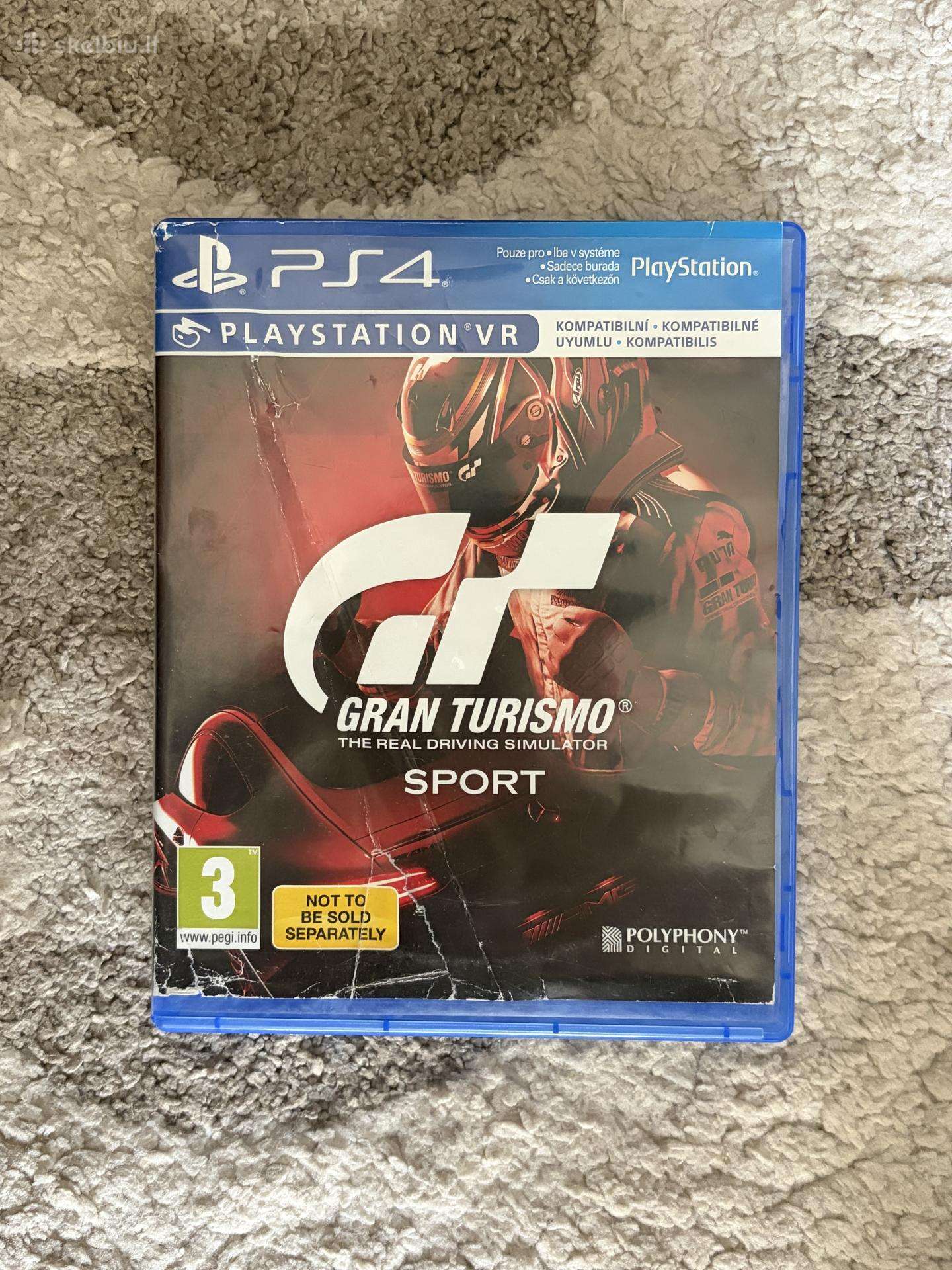 Parduodamas Gran Turismo Sport Driving